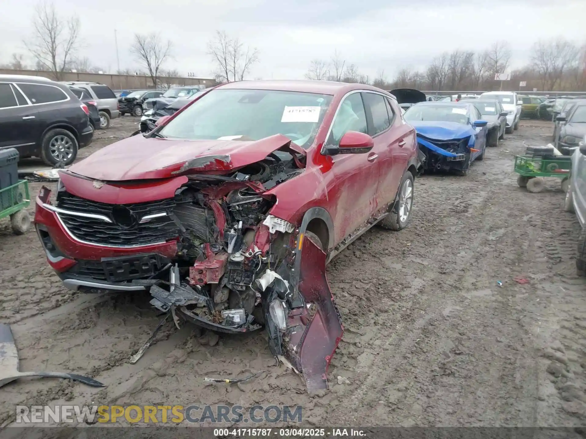 2 Photograph of a damaged car KL4MMCSL4LB102256 BUICK ENCORE GX 2020