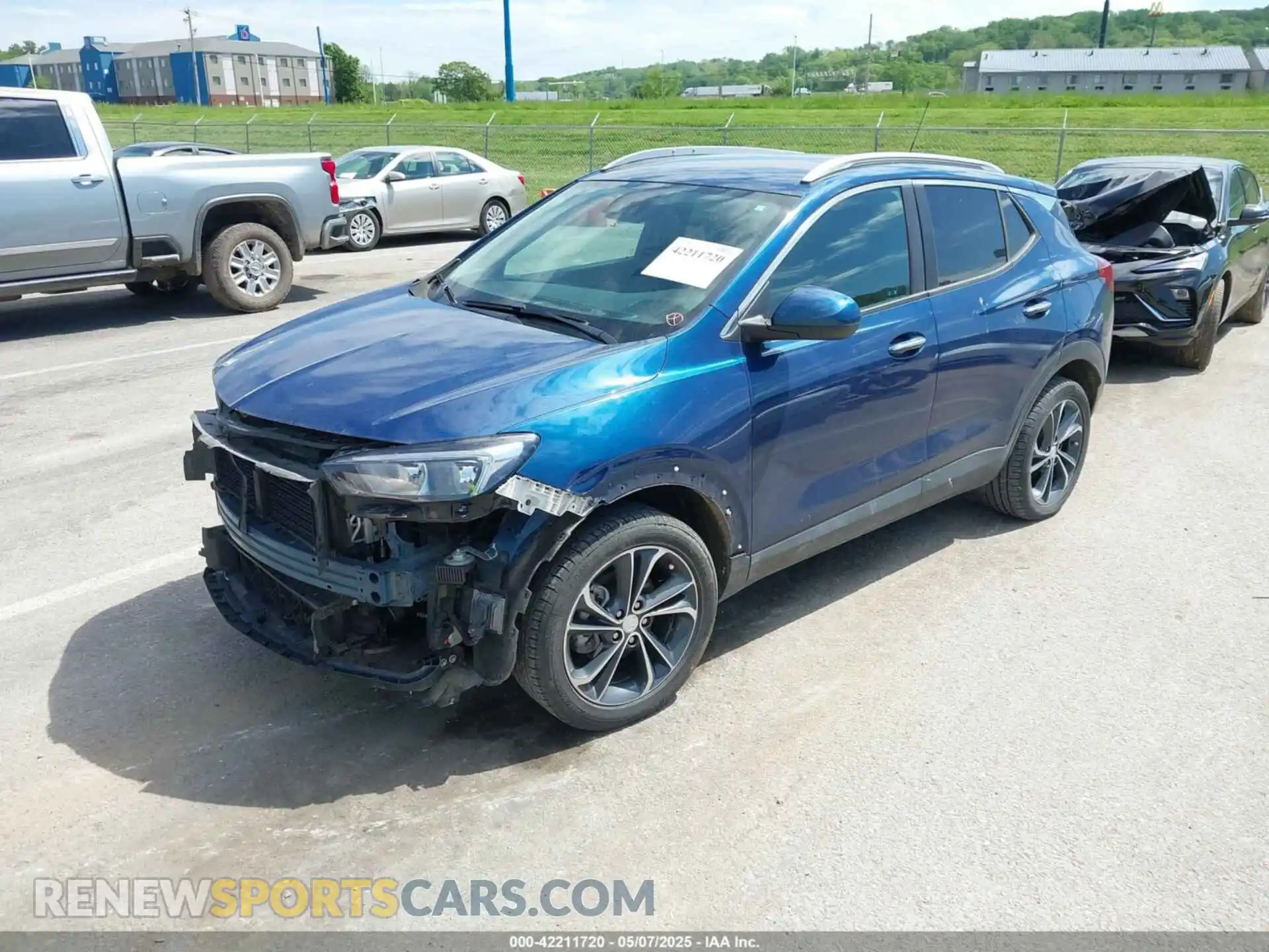 2 Photograph of a damaged car KL4MMDS23LB134211 BUICK ENCORE GX 2020