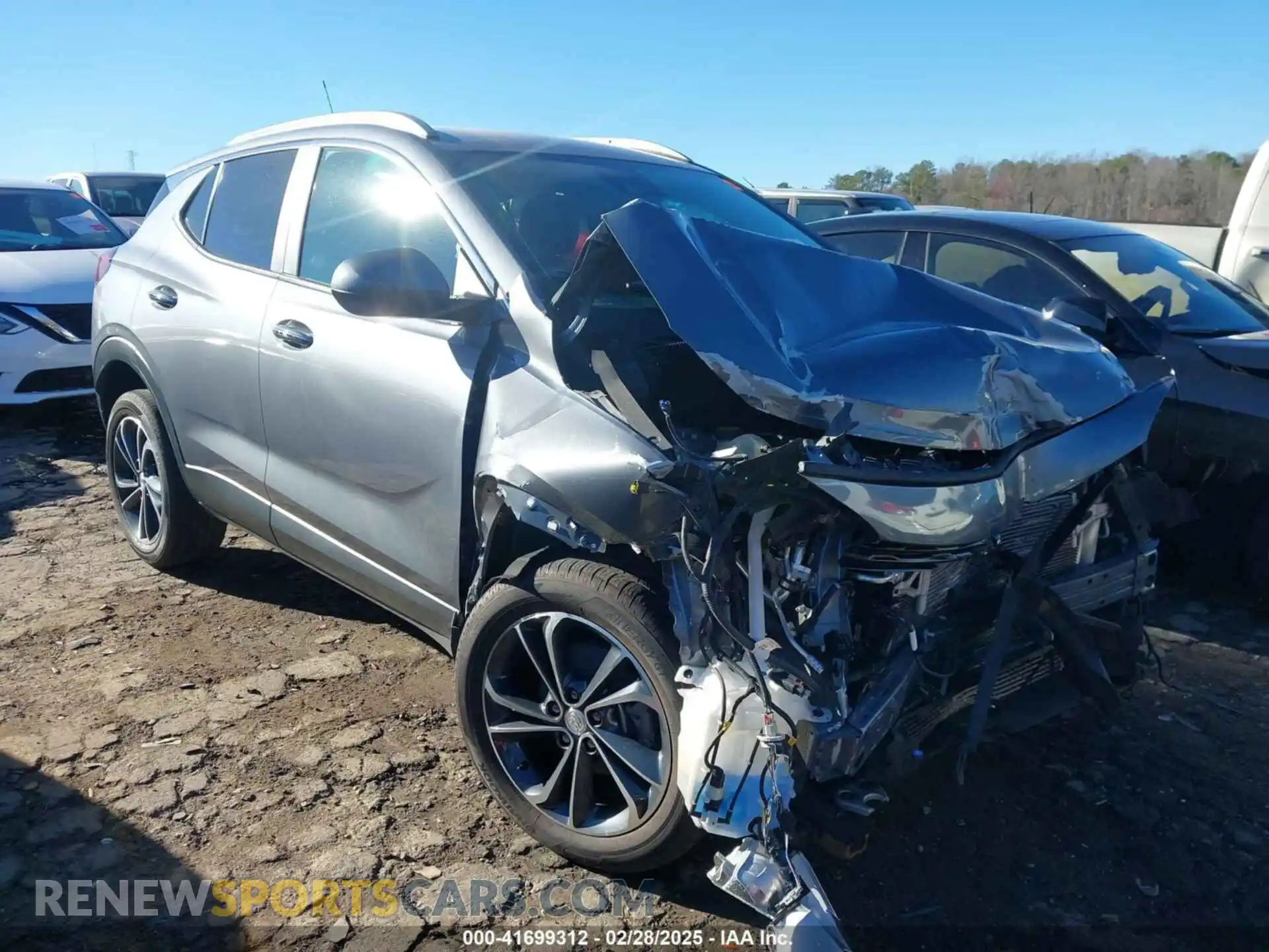 1 Photograph of a damaged car KL4MMDS27LB126354 BUICK ENCORE GX 2020