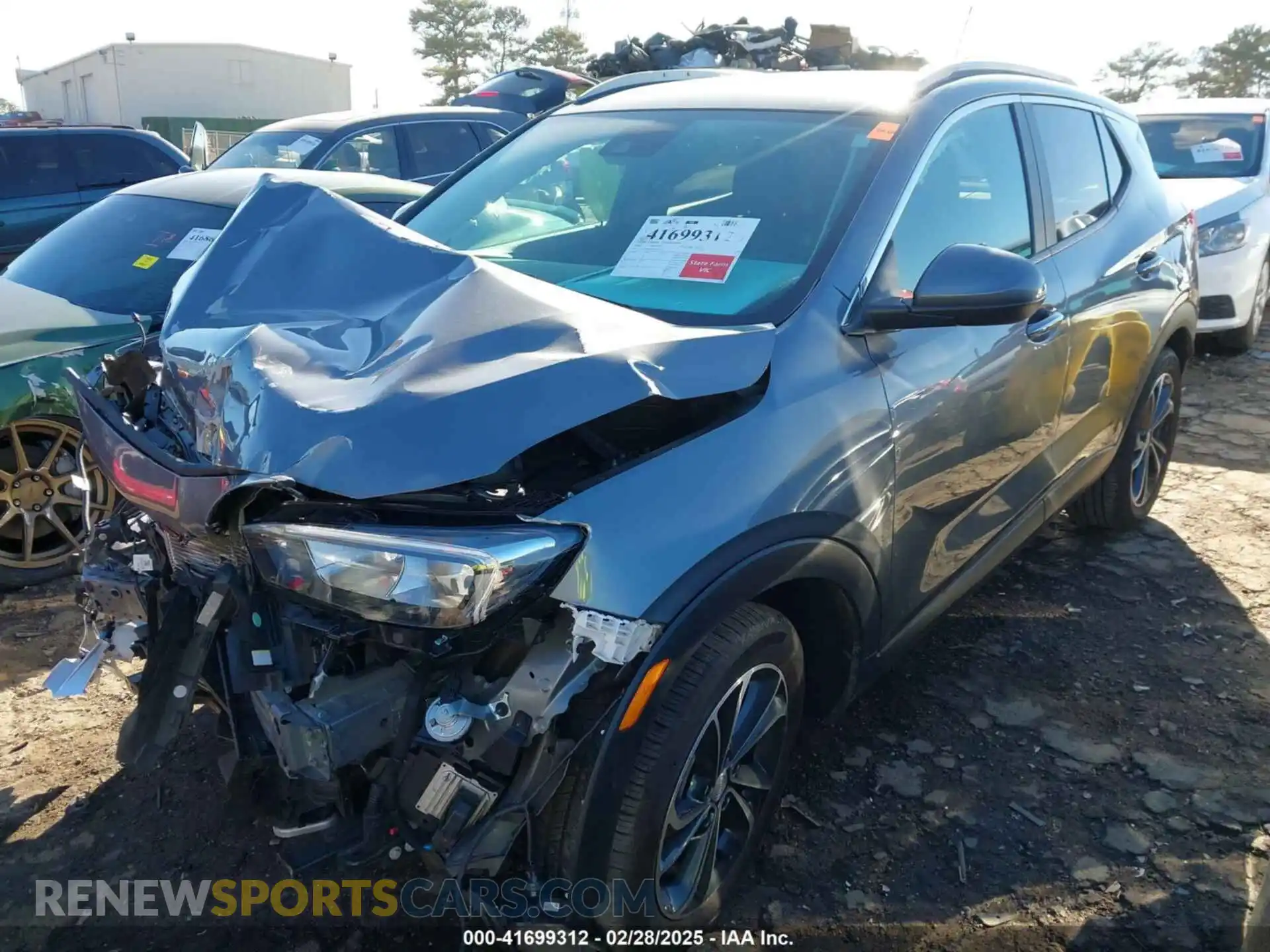 2 Photograph of a damaged car KL4MMDS27LB126354 BUICK ENCORE GX 2020