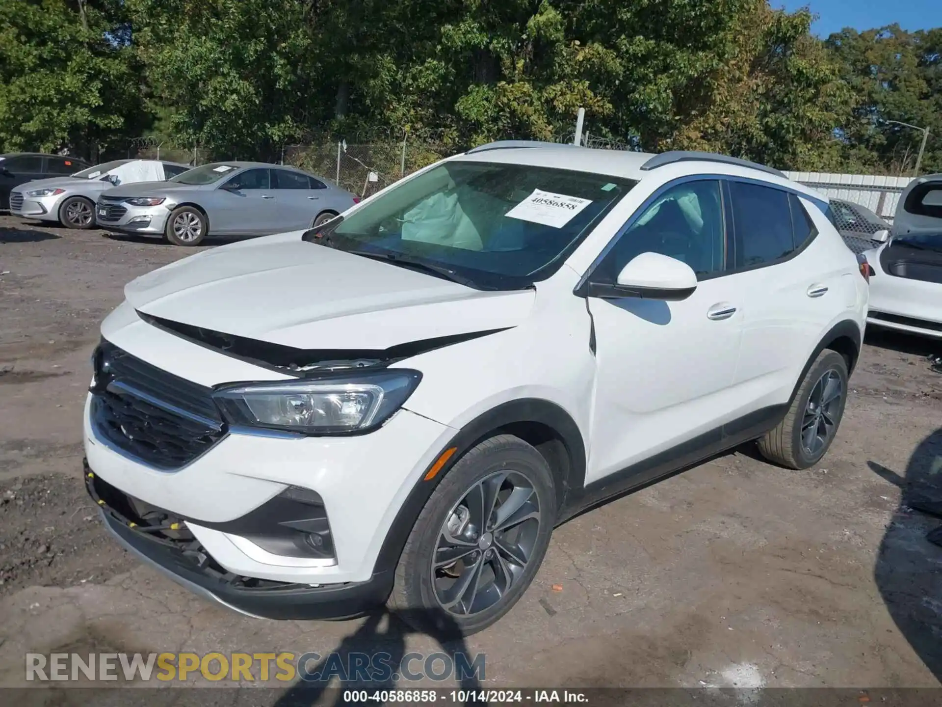 2 Photograph of a damaged car KL4MMDSL2LB100642 BUICK ENCORE GX 2020
