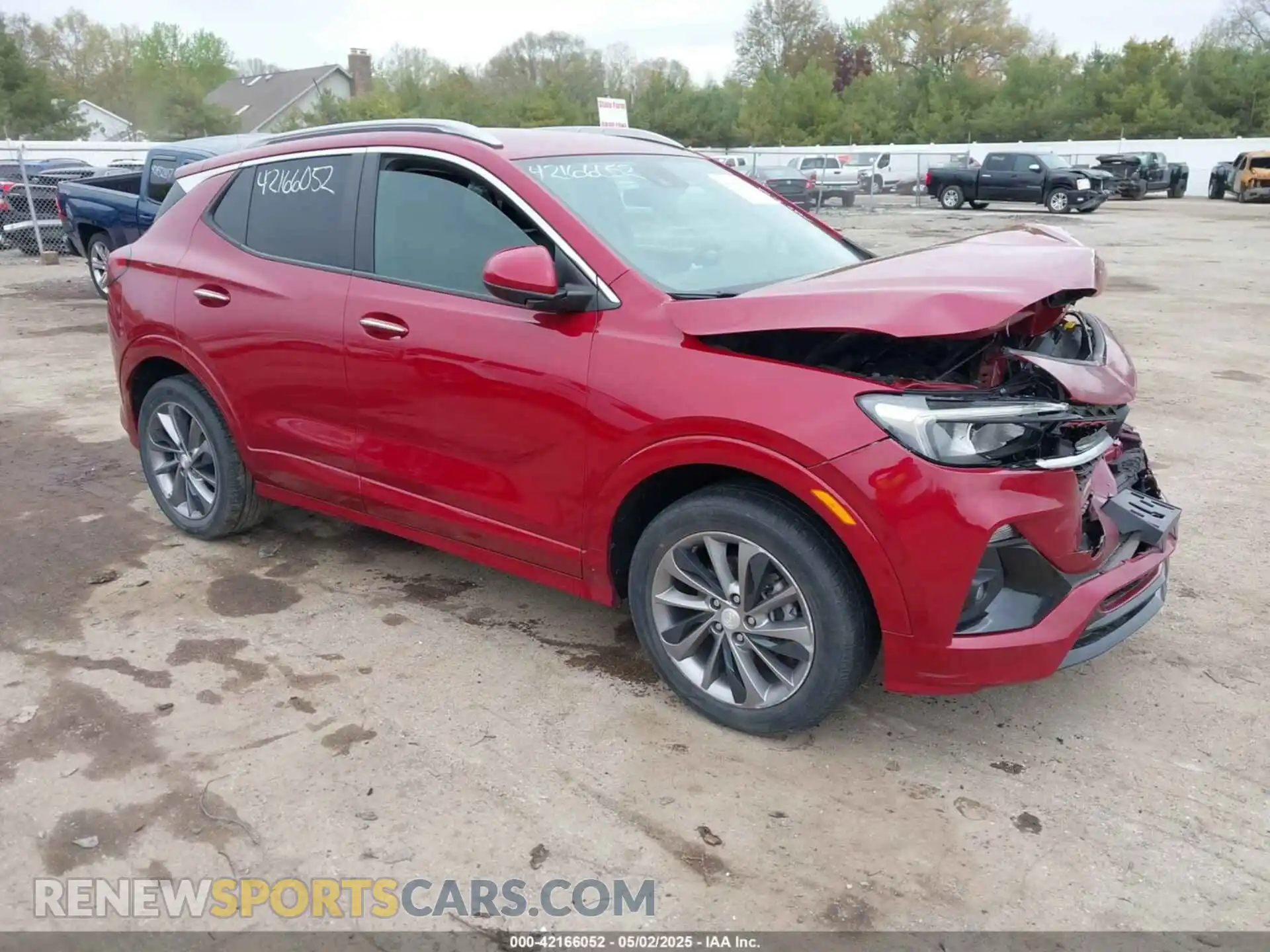 1 Photograph of a damaged car KL4MMDSL2LB122155 BUICK ENCORE GX 2020