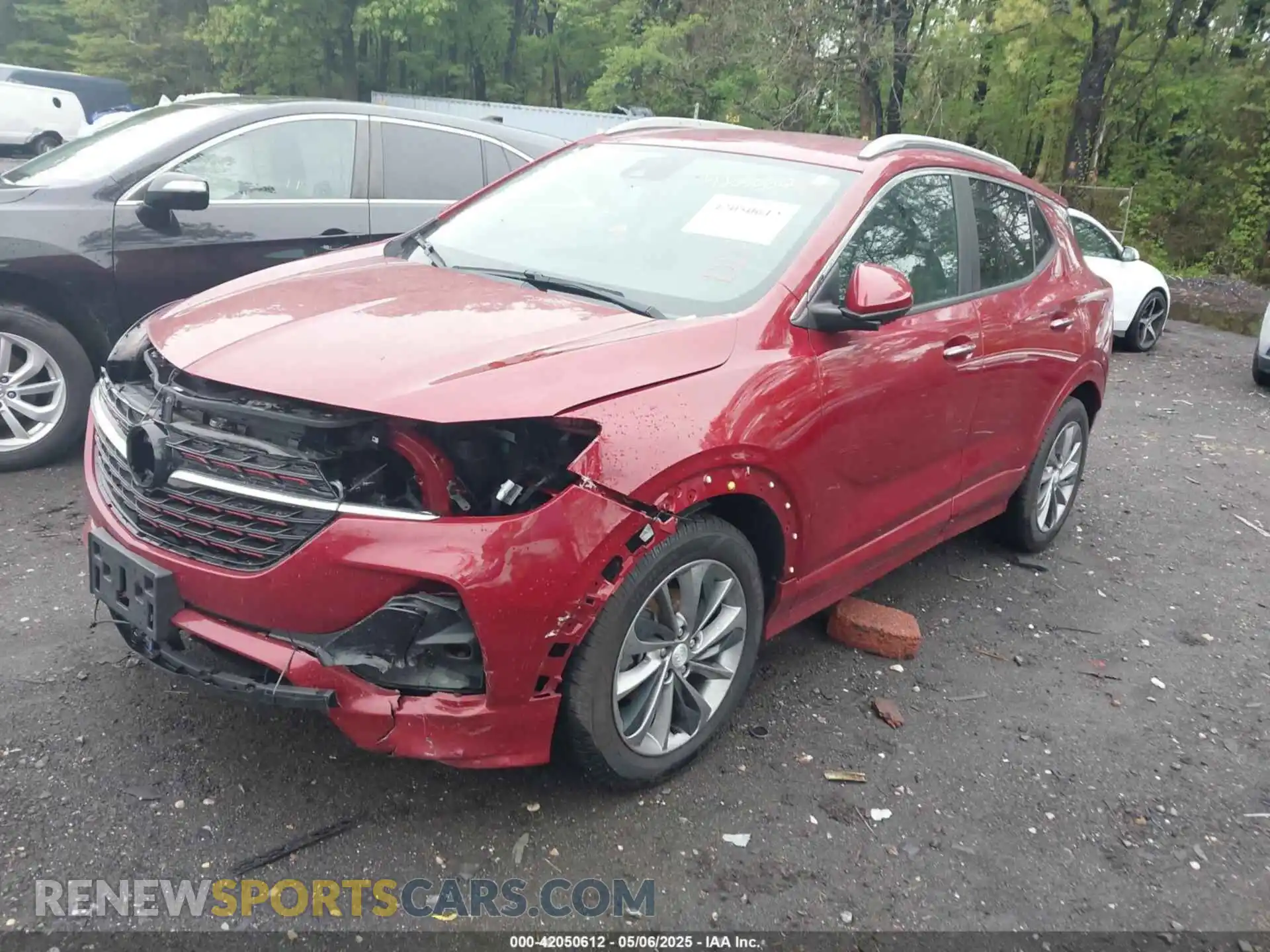 2 Фотография поврежденного автомобиля KL4MMDSL3LB095371 BUICK ENCORE GX 2020