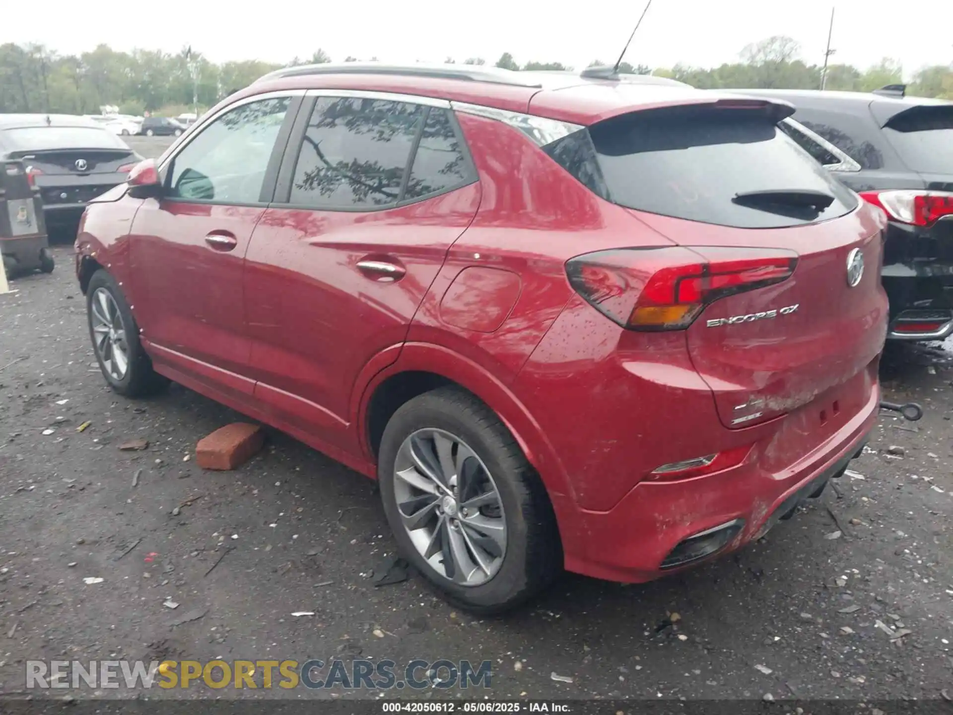 3 Фотография поврежденного автомобиля KL4MMDSL3LB095371 BUICK ENCORE GX 2020