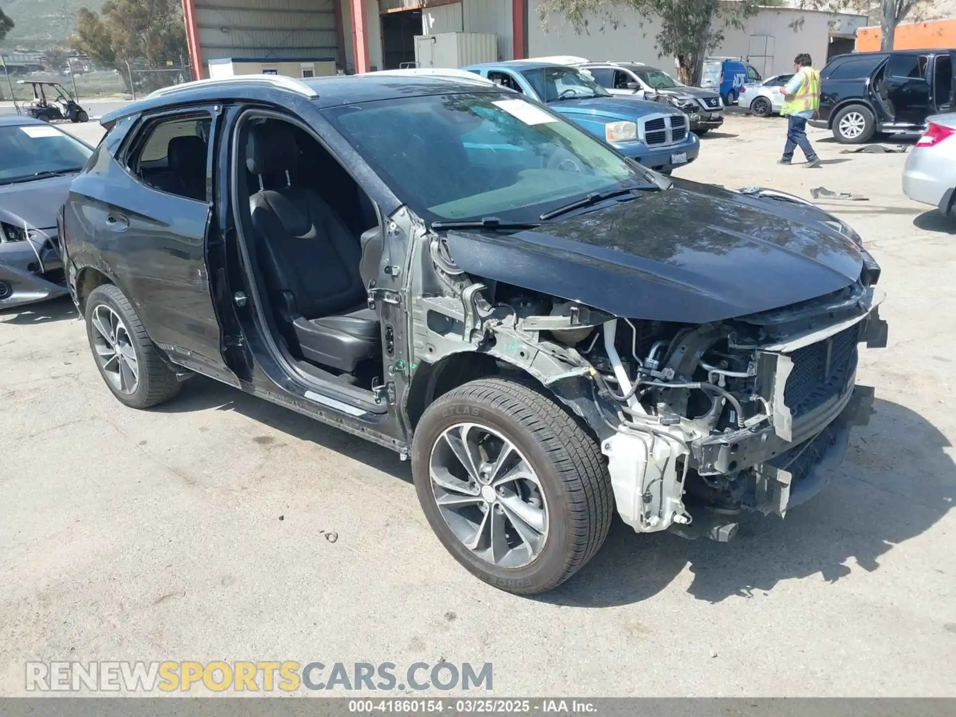 1 Photograph of a damaged car KL4MMDSL7LB108459 BUICK ENCORE GX 2020