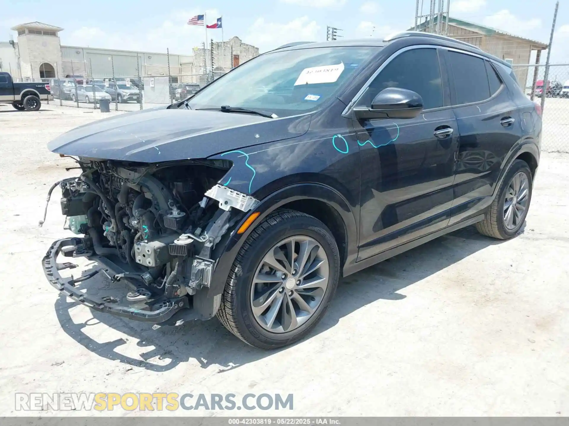 2 Фотография поврежденного автомобиля KL4MMDSL7LB126928 BUICK ENCORE GX 2020