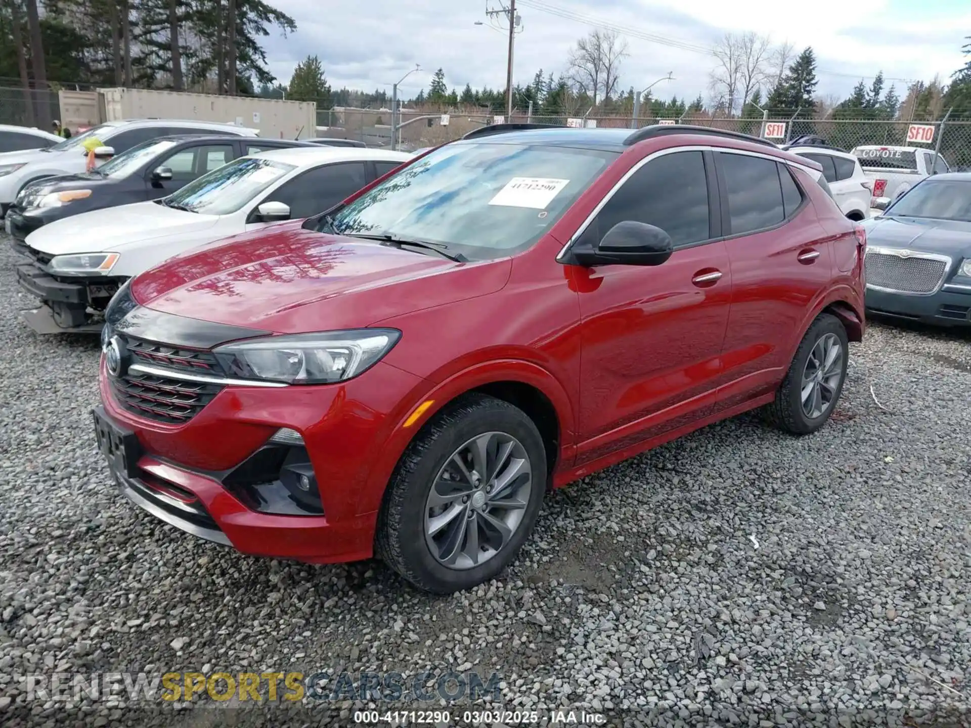 2 Photograph of a damaged car KL4MMESL4LB127072 BUICK ENCORE GX 2020