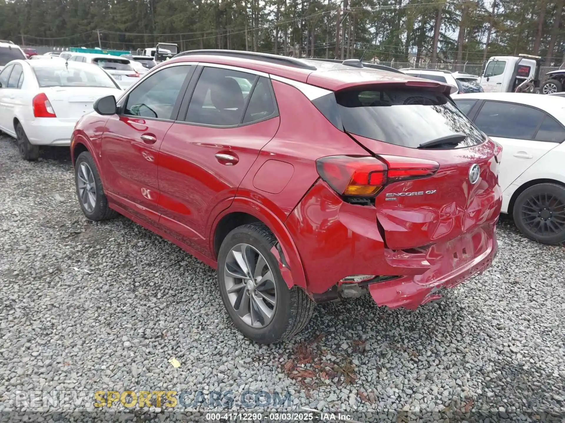 3 Photograph of a damaged car KL4MMESL4LB127072 BUICK ENCORE GX 2020