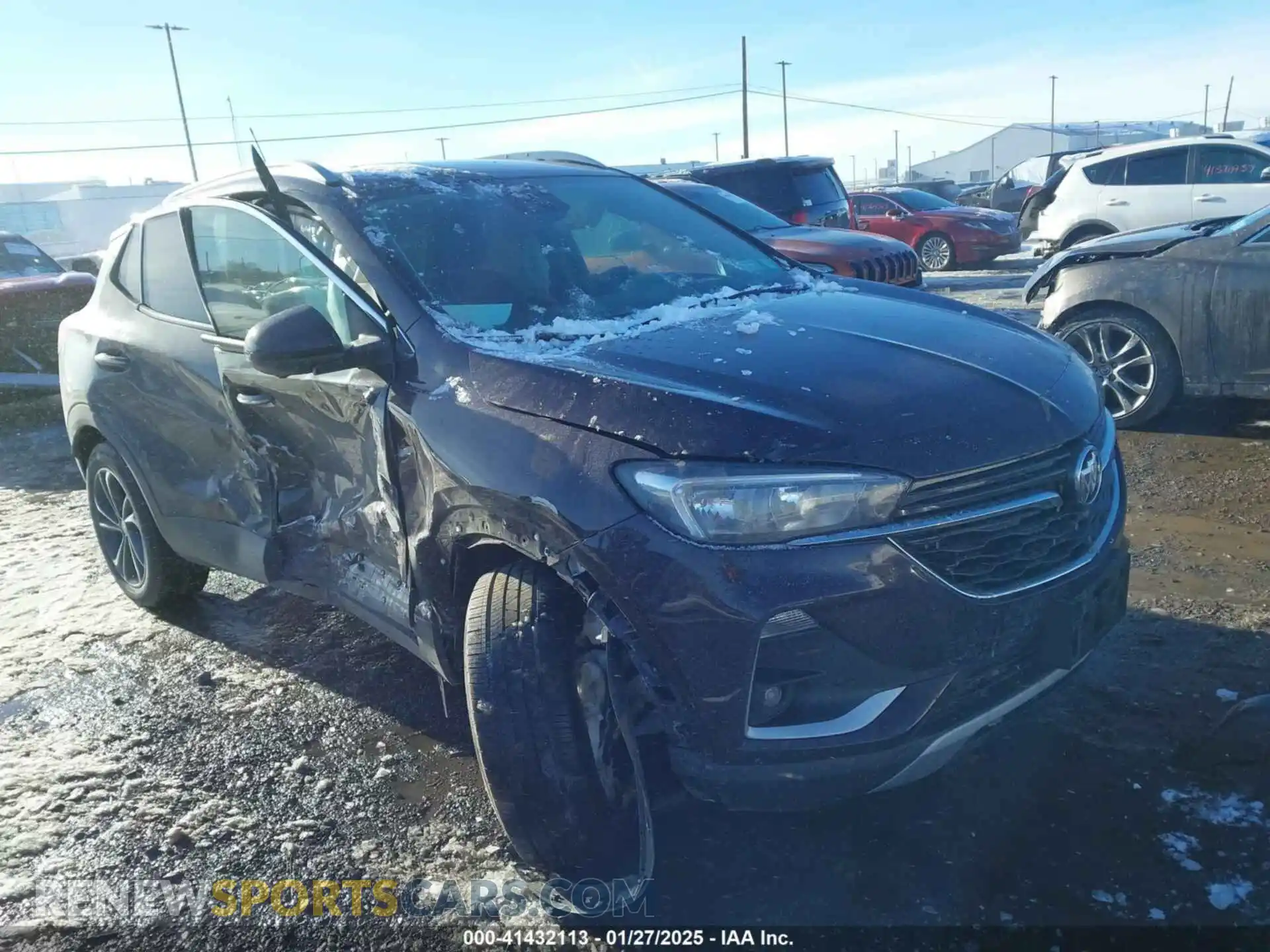 1 Photograph of a damaged car KL4MMESL5LB111849 BUICK ENCORE GX 2020