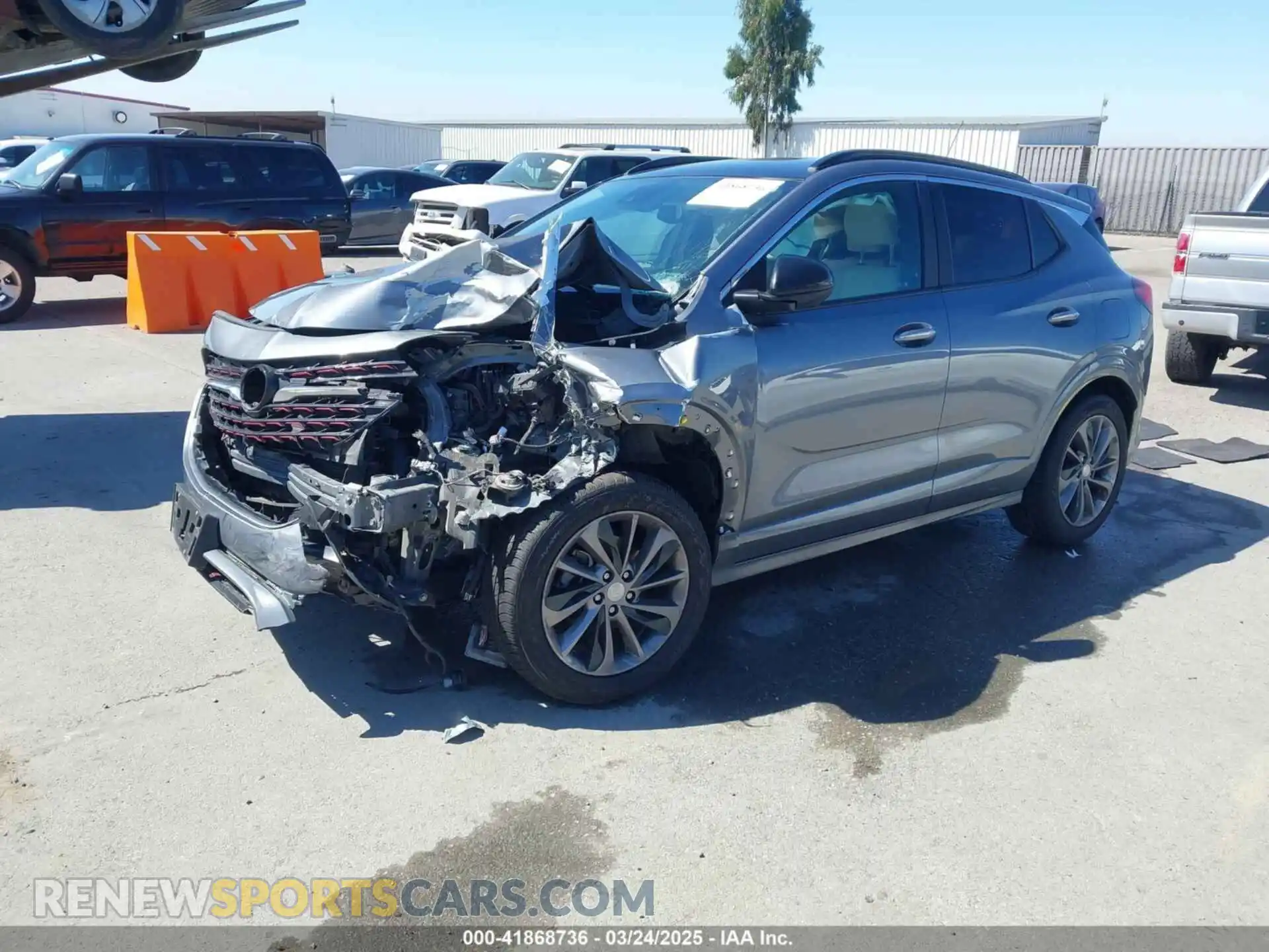 2 Photograph of a damaged car KL4MMESL7LB121301 BUICK ENCORE GX 2020