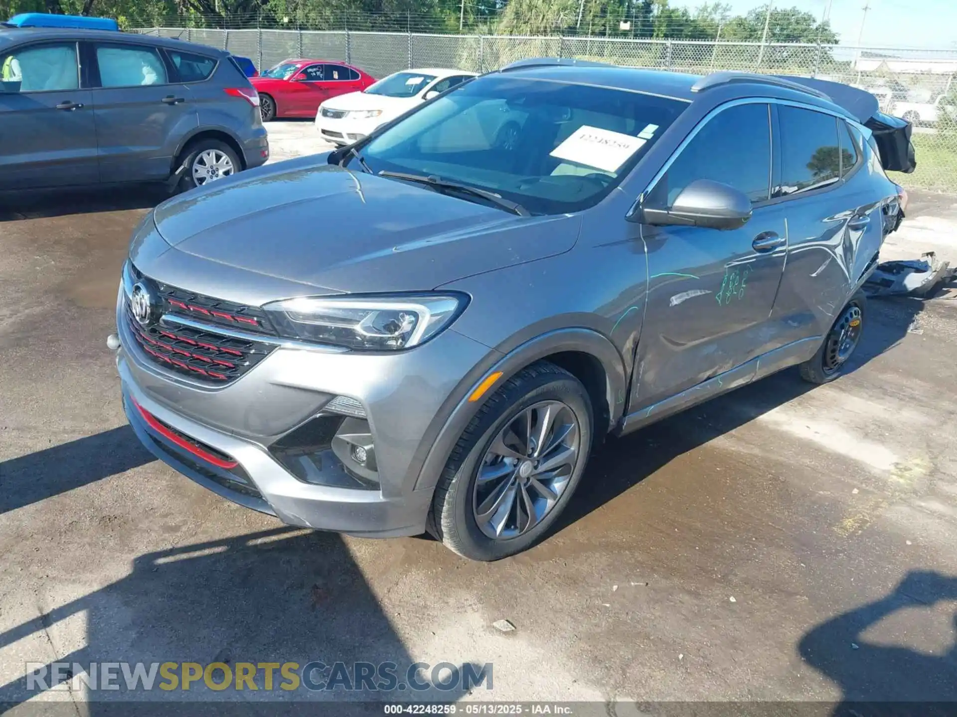 2 Фотография поврежденного автомобиля KL4MMFSL0LB128516 BUICK ENCORE GX 2020