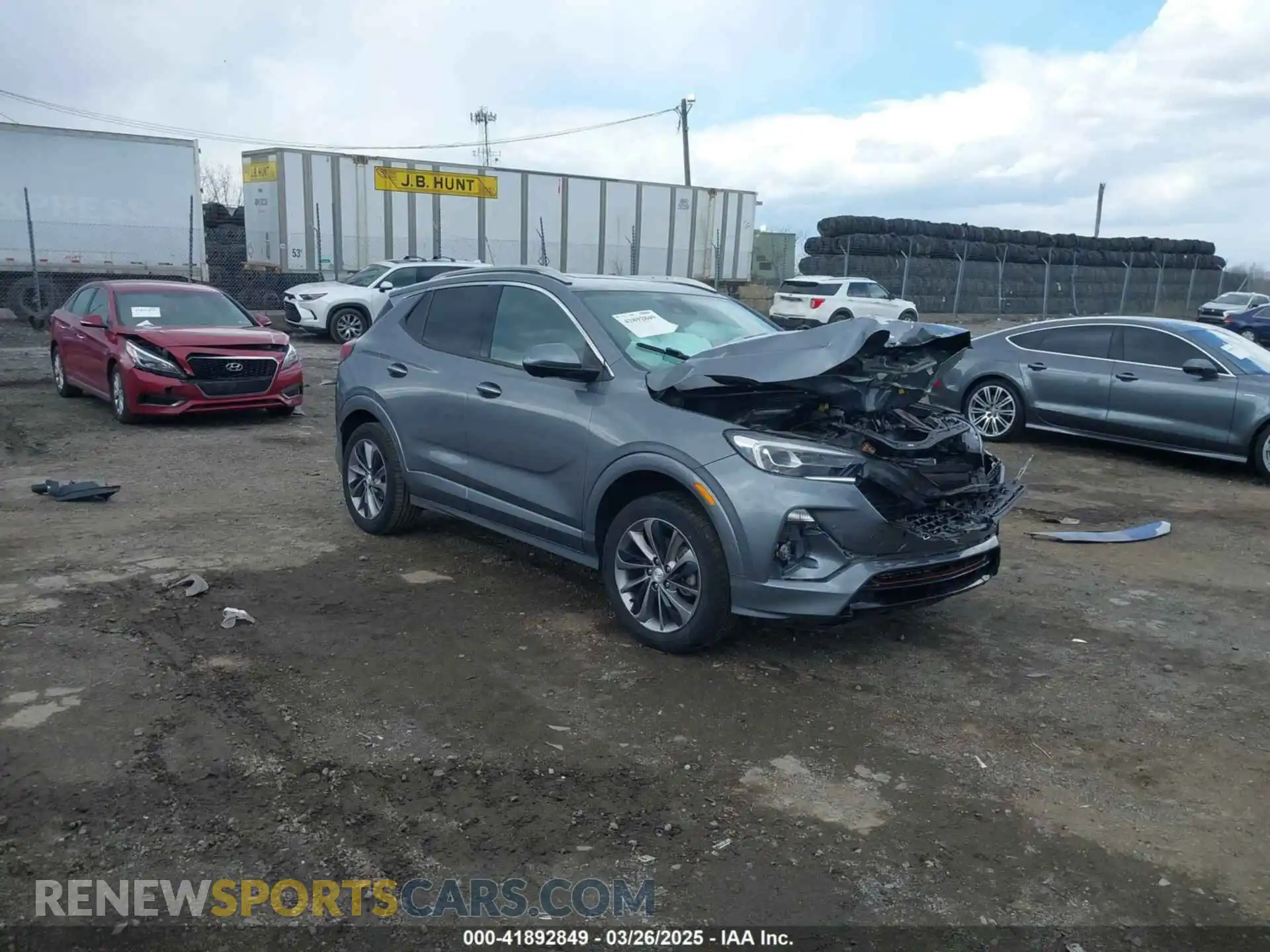 1 Photograph of a damaged car KL4MMGSL8LB101103 BUICK ENCORE GX 2020