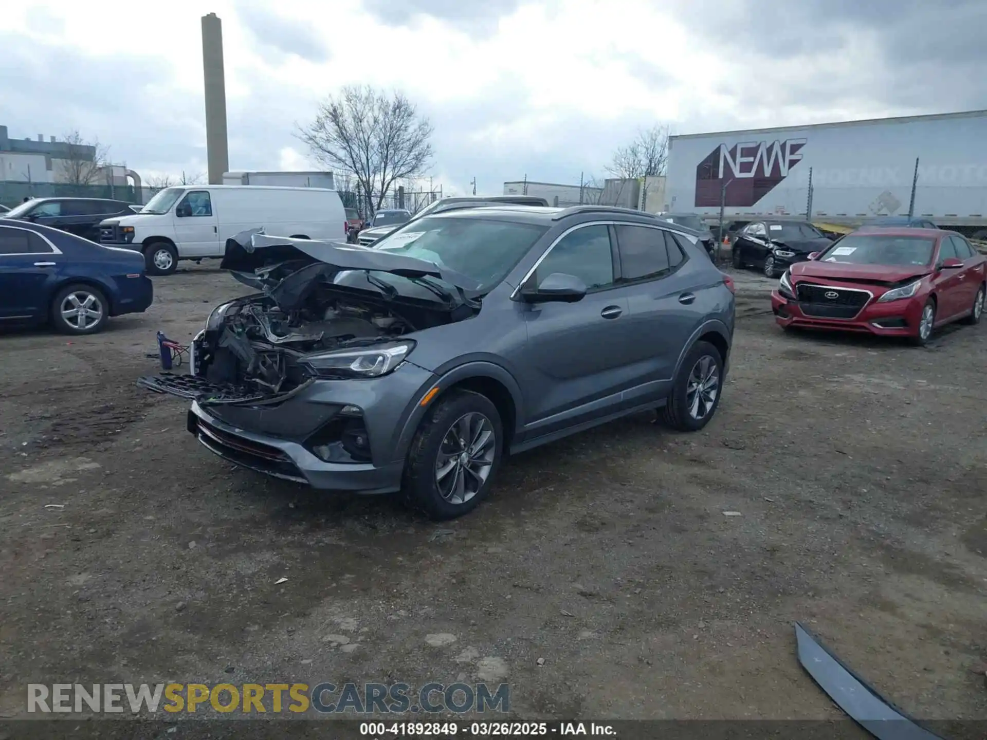 2 Photograph of a damaged car KL4MMGSL8LB101103 BUICK ENCORE GX 2020