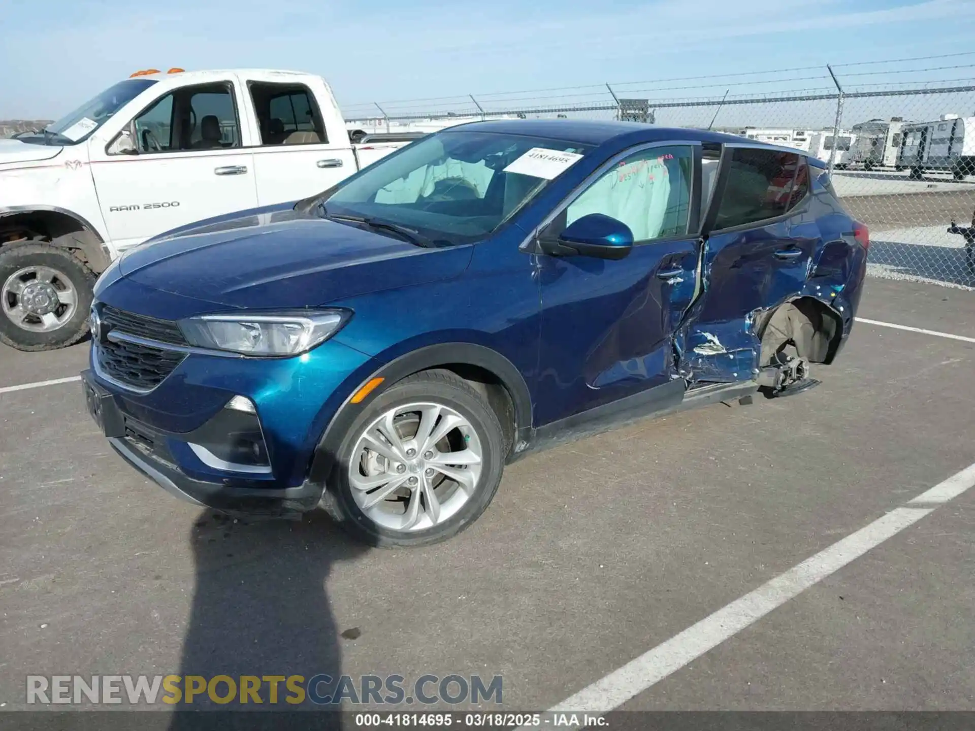 2 Photograph of a damaged car KL4MMBS24MB106665 BUICK ENCORE GX 2021