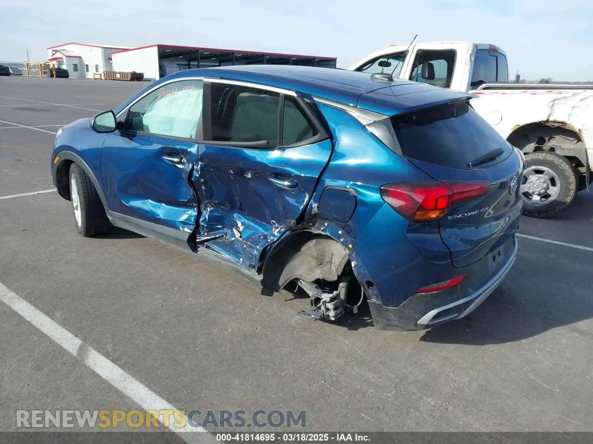 3 Photograph of a damaged car KL4MMBS24MB106665 BUICK ENCORE GX 2021