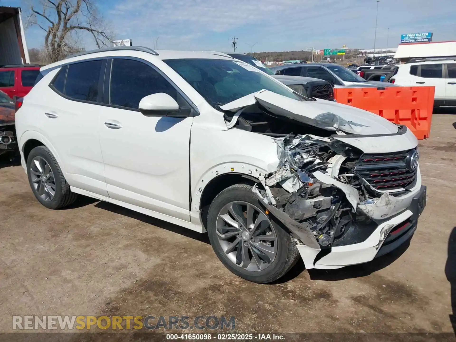 1 Photograph of a damaged car KL4MMBS28MB181532 BUICK ENCORE GX 2021