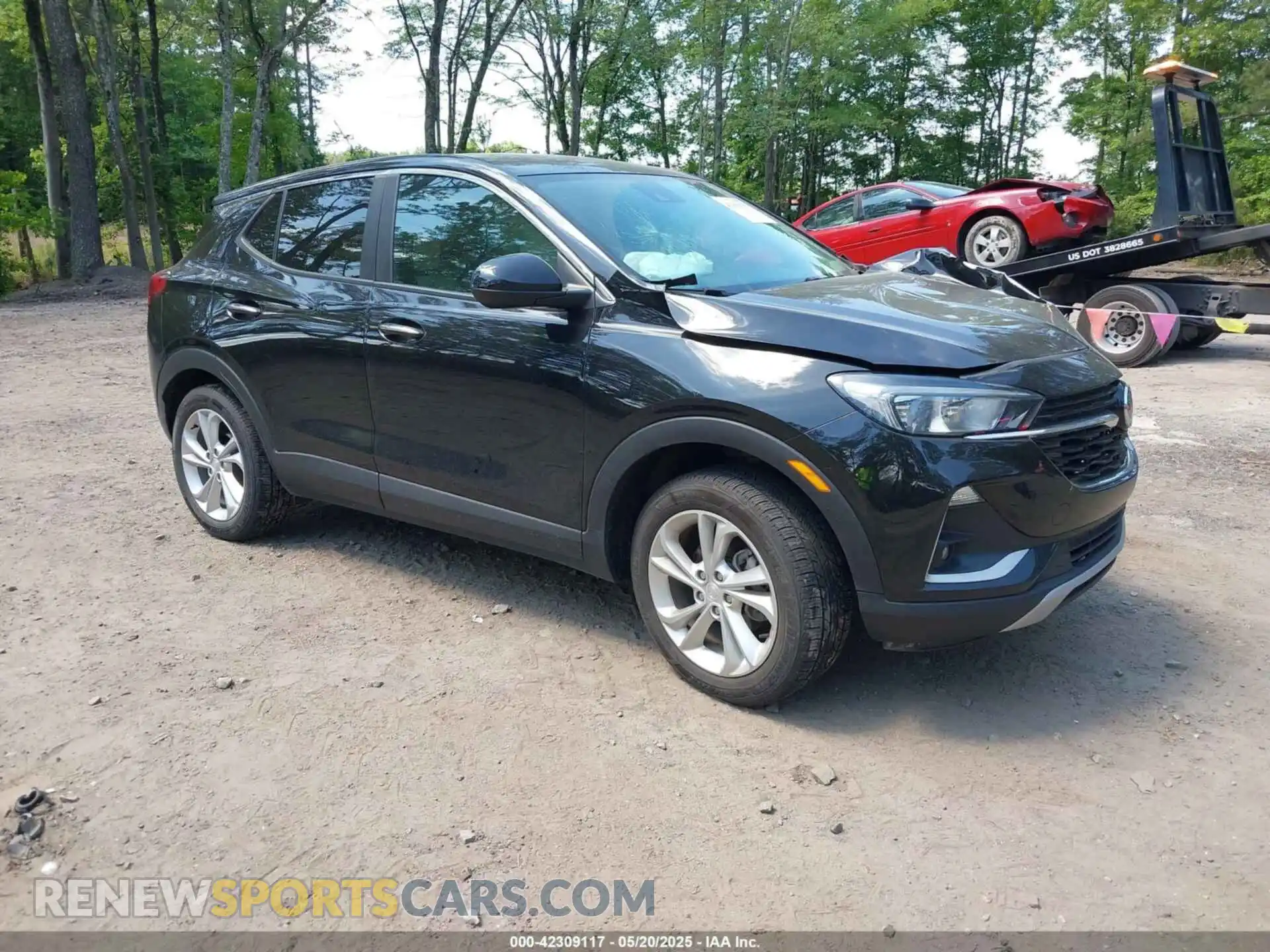1 Фотография поврежденного автомобиля KL4MMBS29MB167932 BUICK ENCORE GX 2021