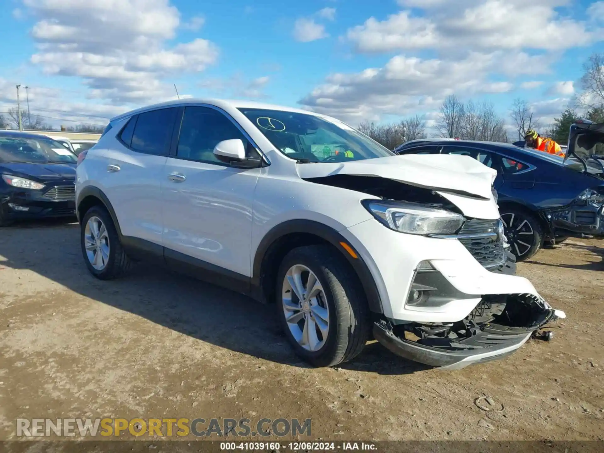 1 Фотография поврежденного автомобиля KL4MMBS2XMB054894 BUICK ENCORE GX 2021