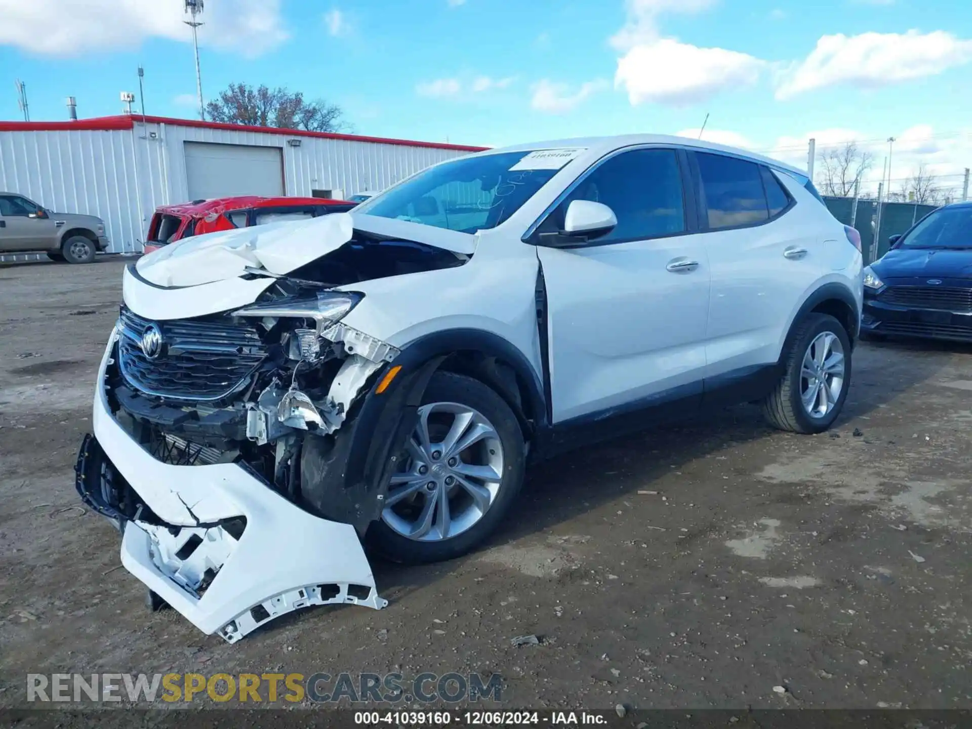 2 Фотография поврежденного автомобиля KL4MMBS2XMB054894 BUICK ENCORE GX 2021