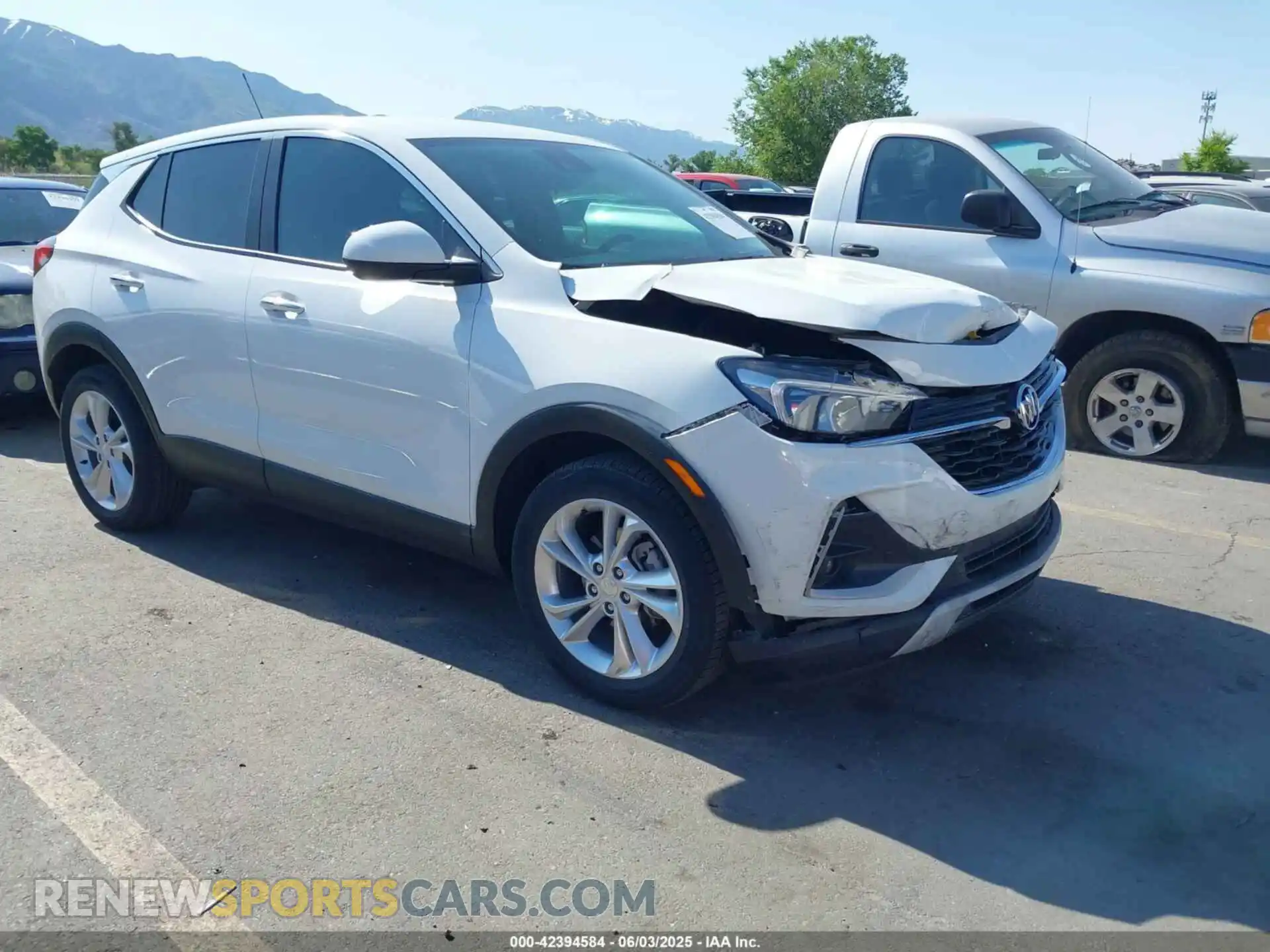 1 Фотография поврежденного автомобиля KL4MMCSL1MB140495 BUICK ENCORE GX 2021