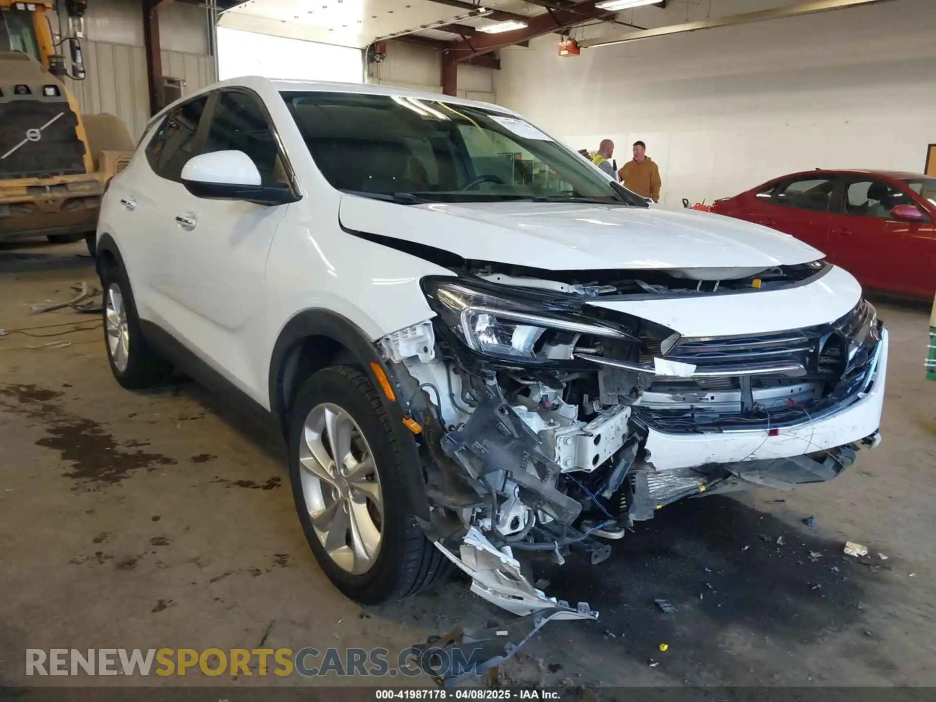 1 Photograph of a damaged car KL4MMCSL4MB087775 BUICK ENCORE GX 2021