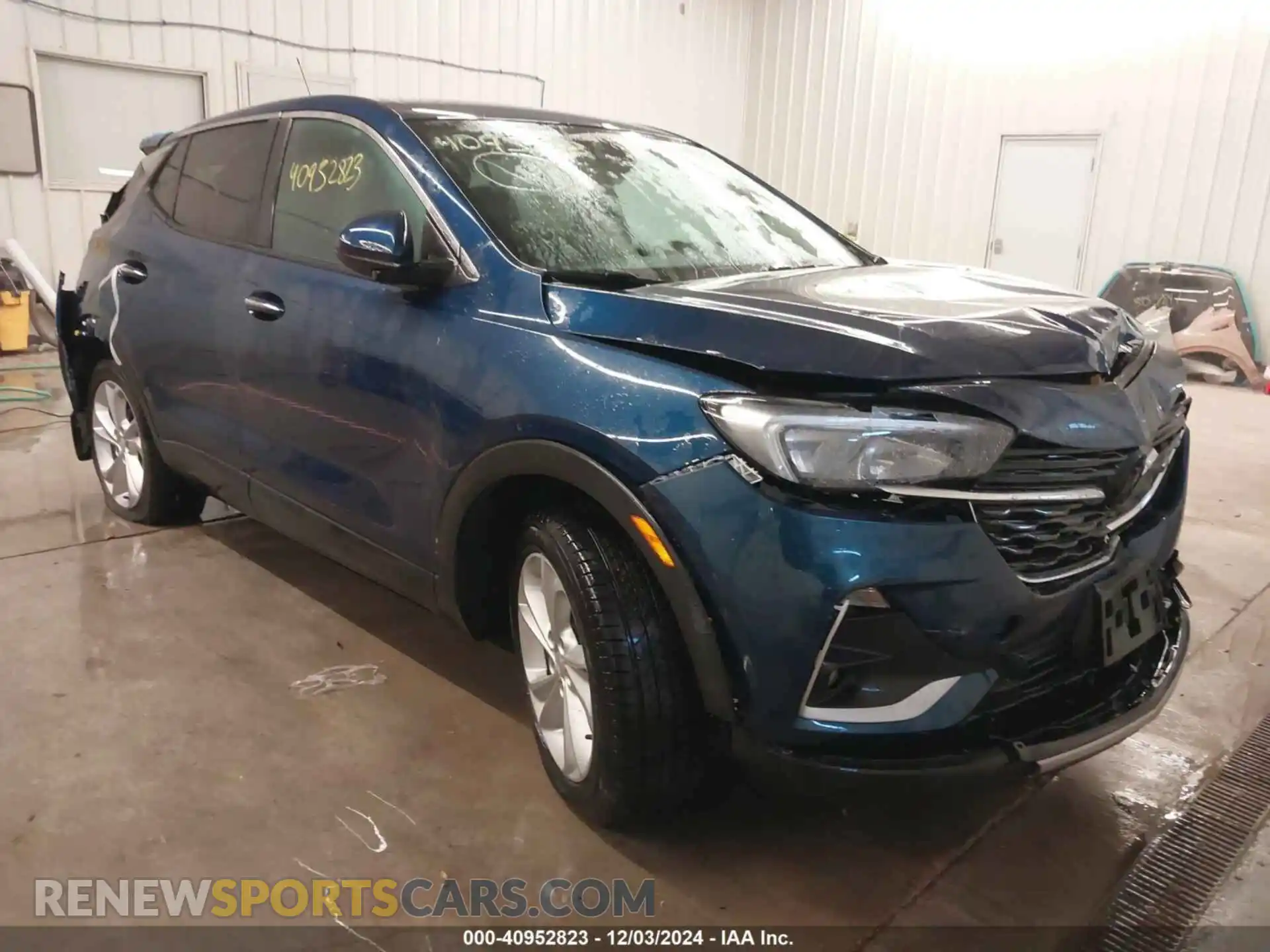 1 Фотография поврежденного автомобиля KL4MMCSL7MB147645 BUICK ENCORE GX 2021