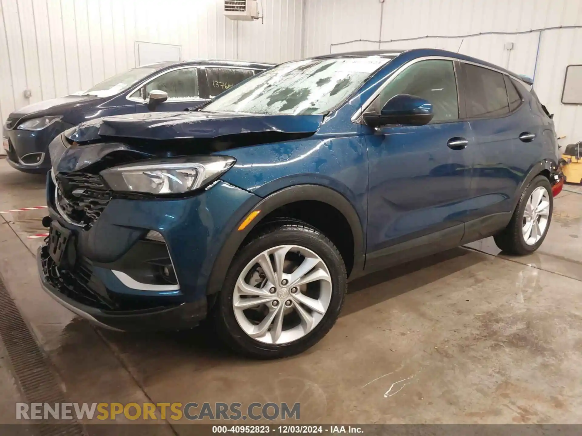 2 Фотография поврежденного автомобиля KL4MMCSL7MB147645 BUICK ENCORE GX 2021
