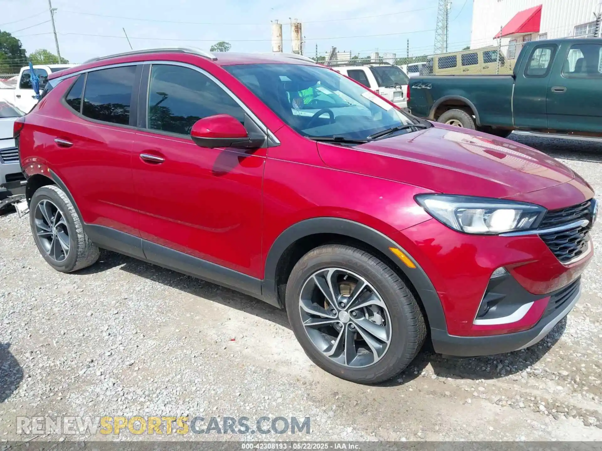 1 Фотография поврежденного автомобиля KL4MMDS22MB121158 BUICK ENCORE GX 2021