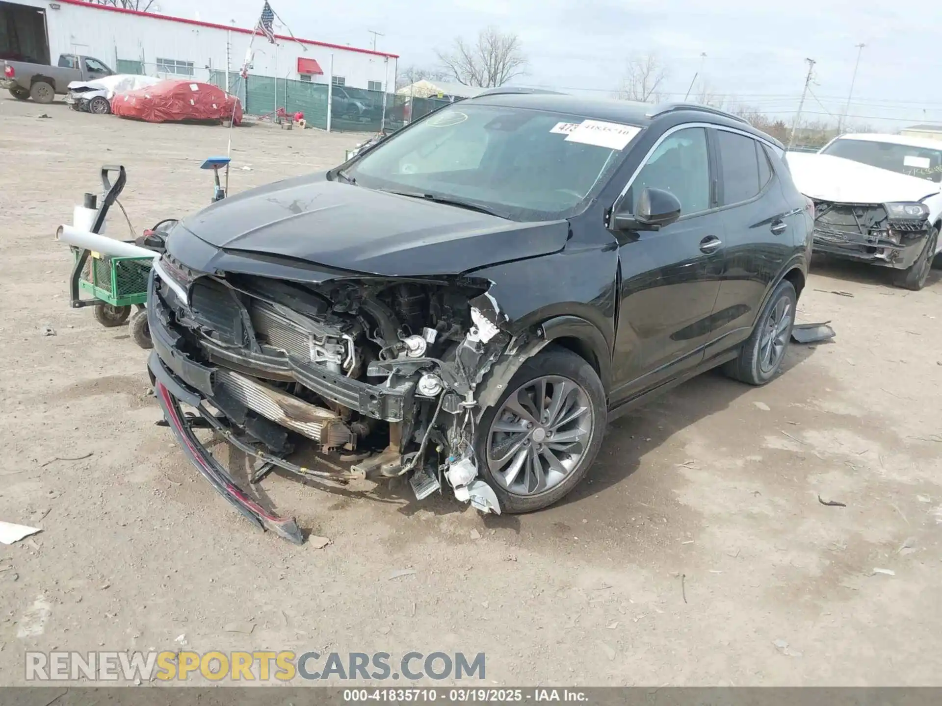 2 Photograph of a damaged car KL4MMDS24MB060878 BUICK ENCORE GX 2021