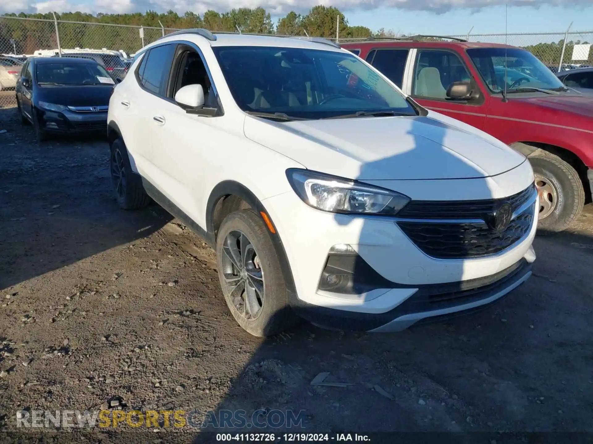 1 Фотография поврежденного автомобиля KL4MMDS25MB133675 BUICK ENCORE GX 2021