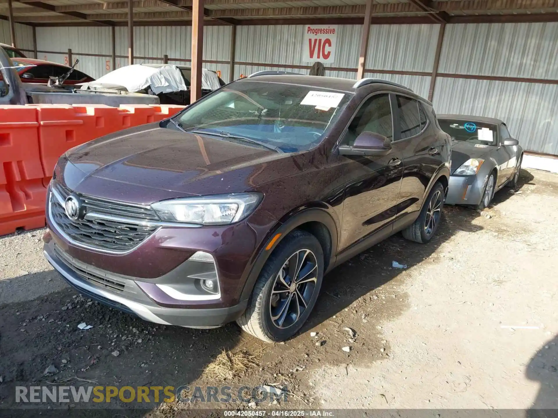 2 Photograph of a damaged car KL4MMDS29MB121206 BUICK ENCORE GX 2021