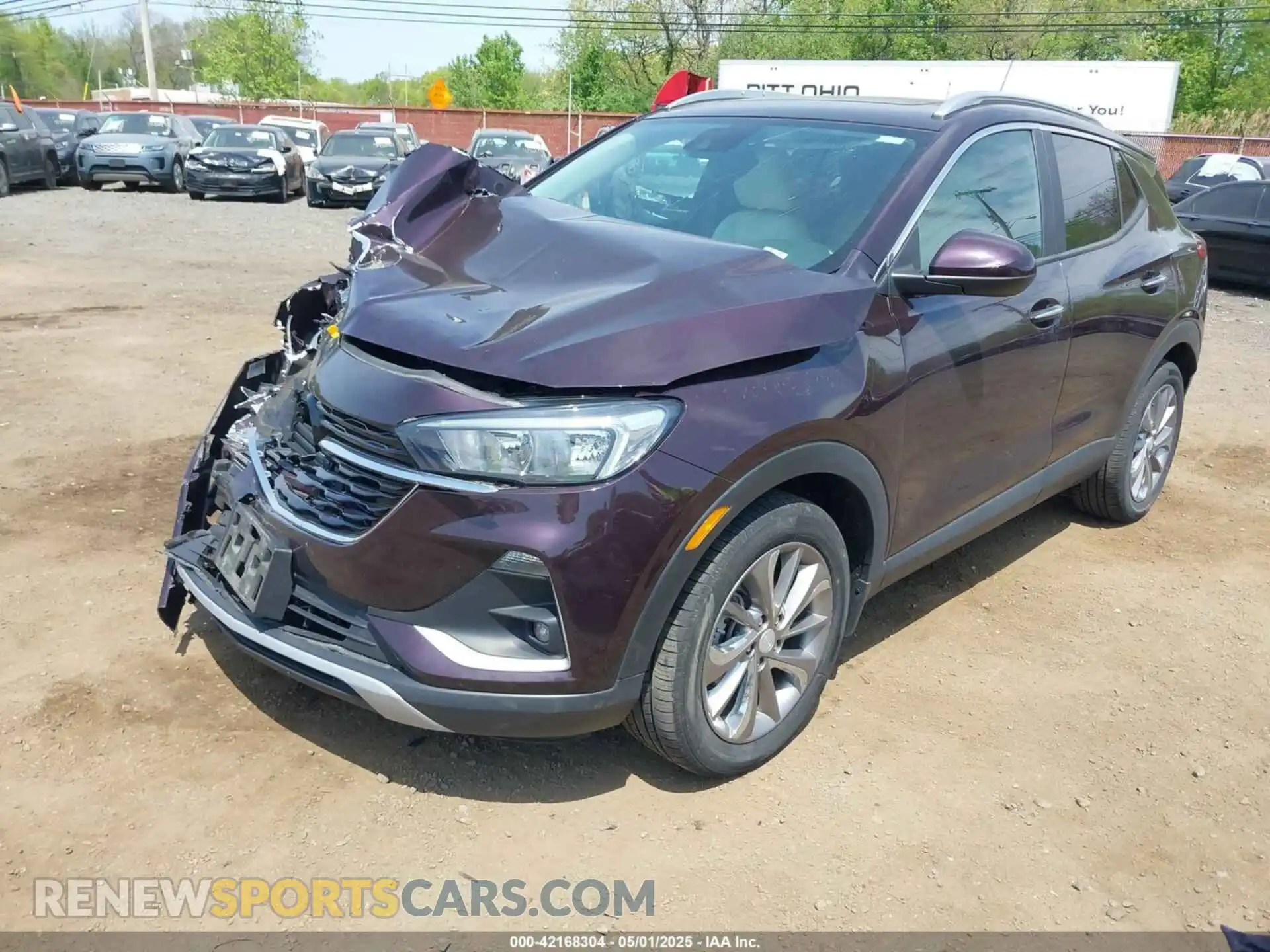 2 Photograph of a damaged car KL4MMDSL3MB090477 BUICK ENCORE GX 2021