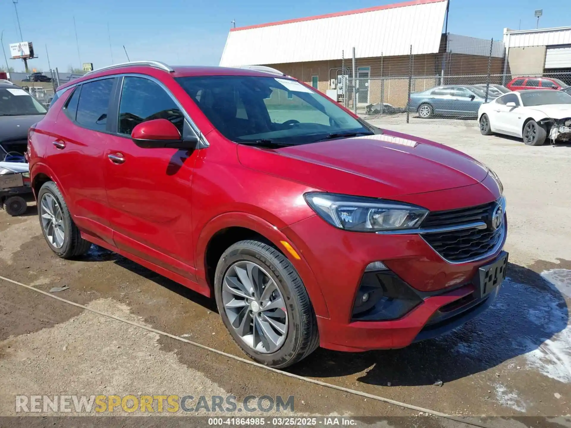 1 Photograph of a damaged car KL4MMDSLXMB141070 BUICK ENCORE GX 2021