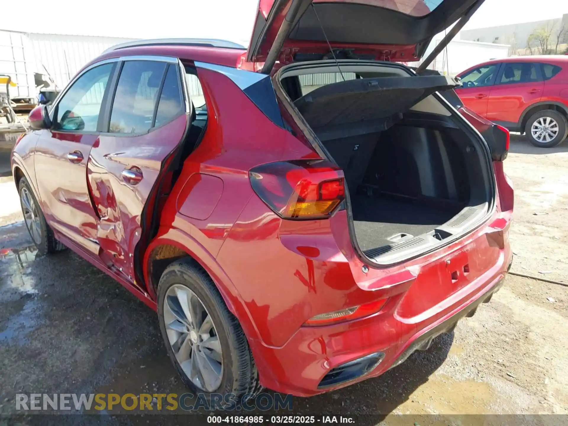 3 Photograph of a damaged car KL4MMDSLXMB141070 BUICK ENCORE GX 2021