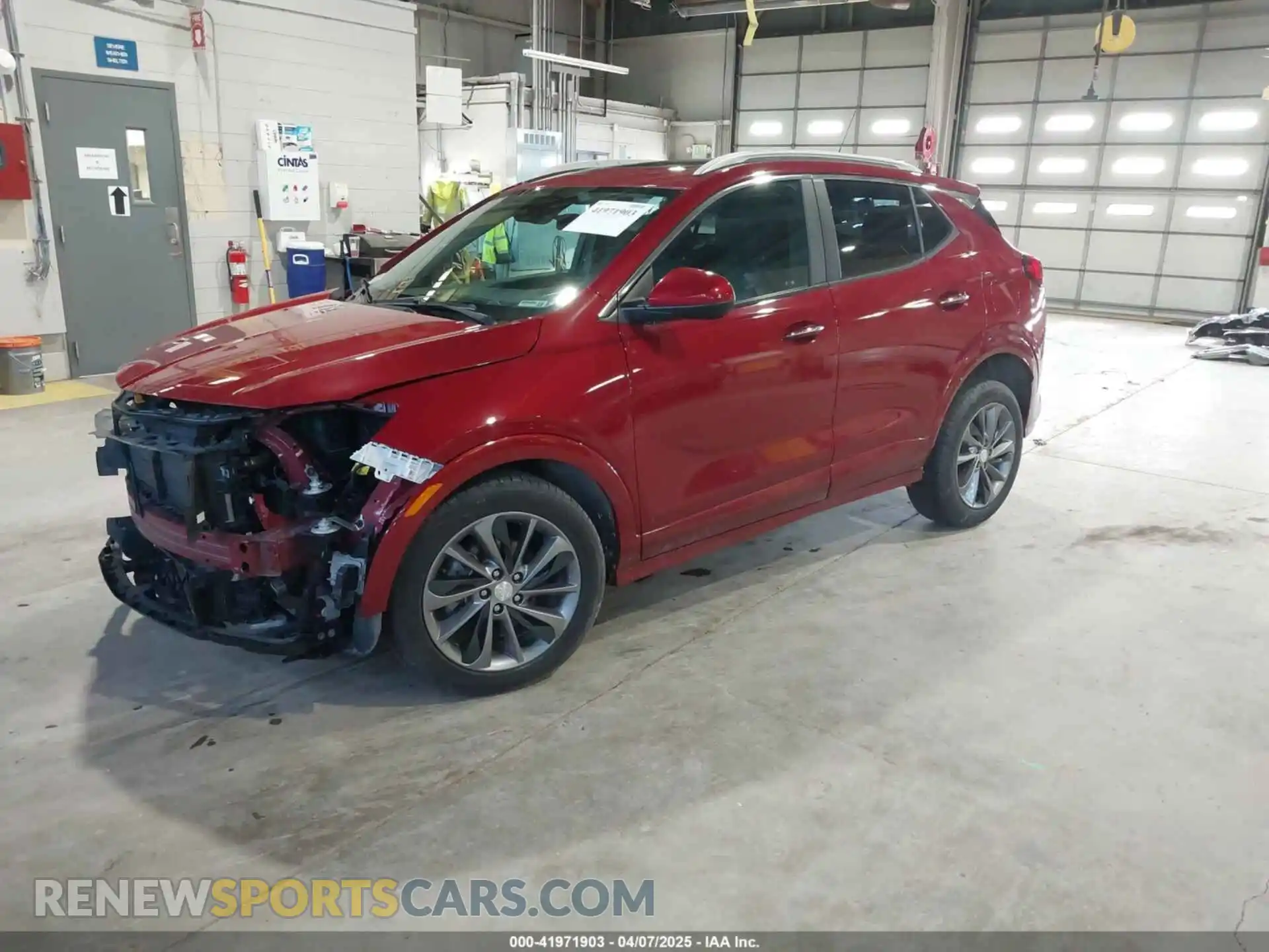 2 Photograph of a damaged car KL4MMESL7MB139816 BUICK ENCORE GX 2021