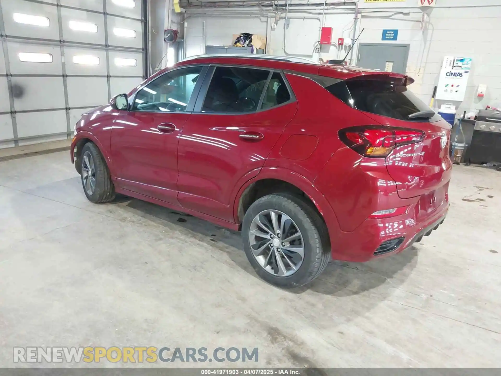 3 Photograph of a damaged car KL4MMESL7MB139816 BUICK ENCORE GX 2021