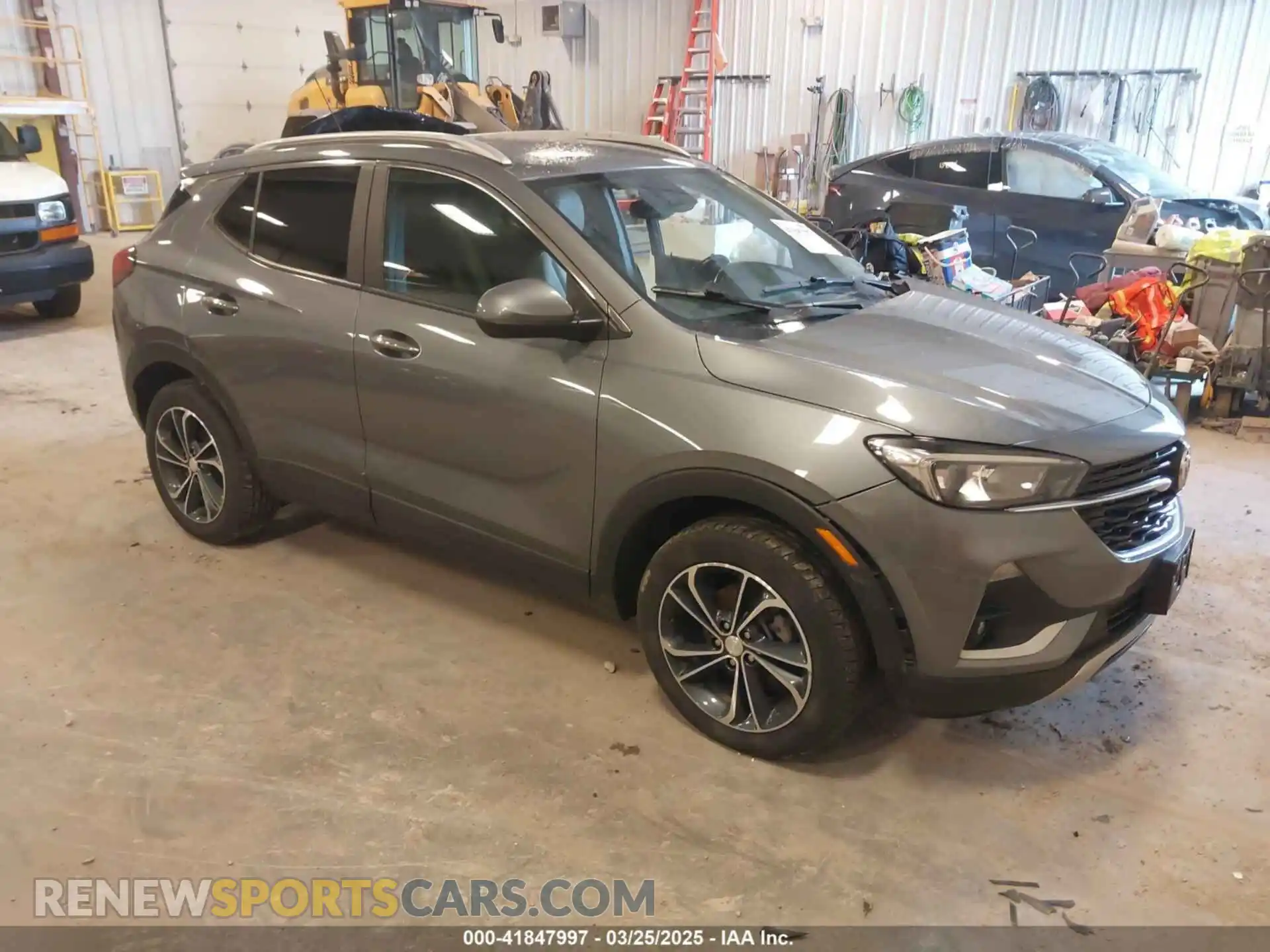 1 Photograph of a damaged car KL4MMESL7MB164781 BUICK ENCORE GX 2021