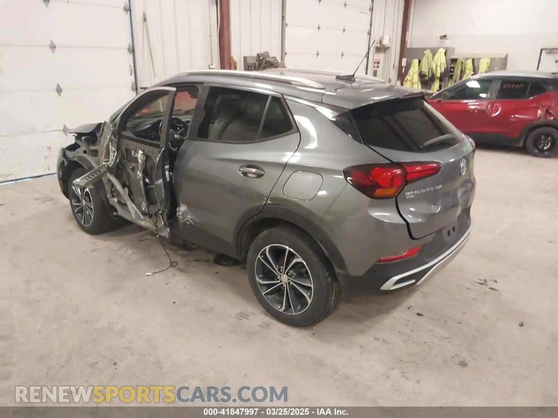 3 Photograph of a damaged car KL4MMESL7MB164781 BUICK ENCORE GX 2021