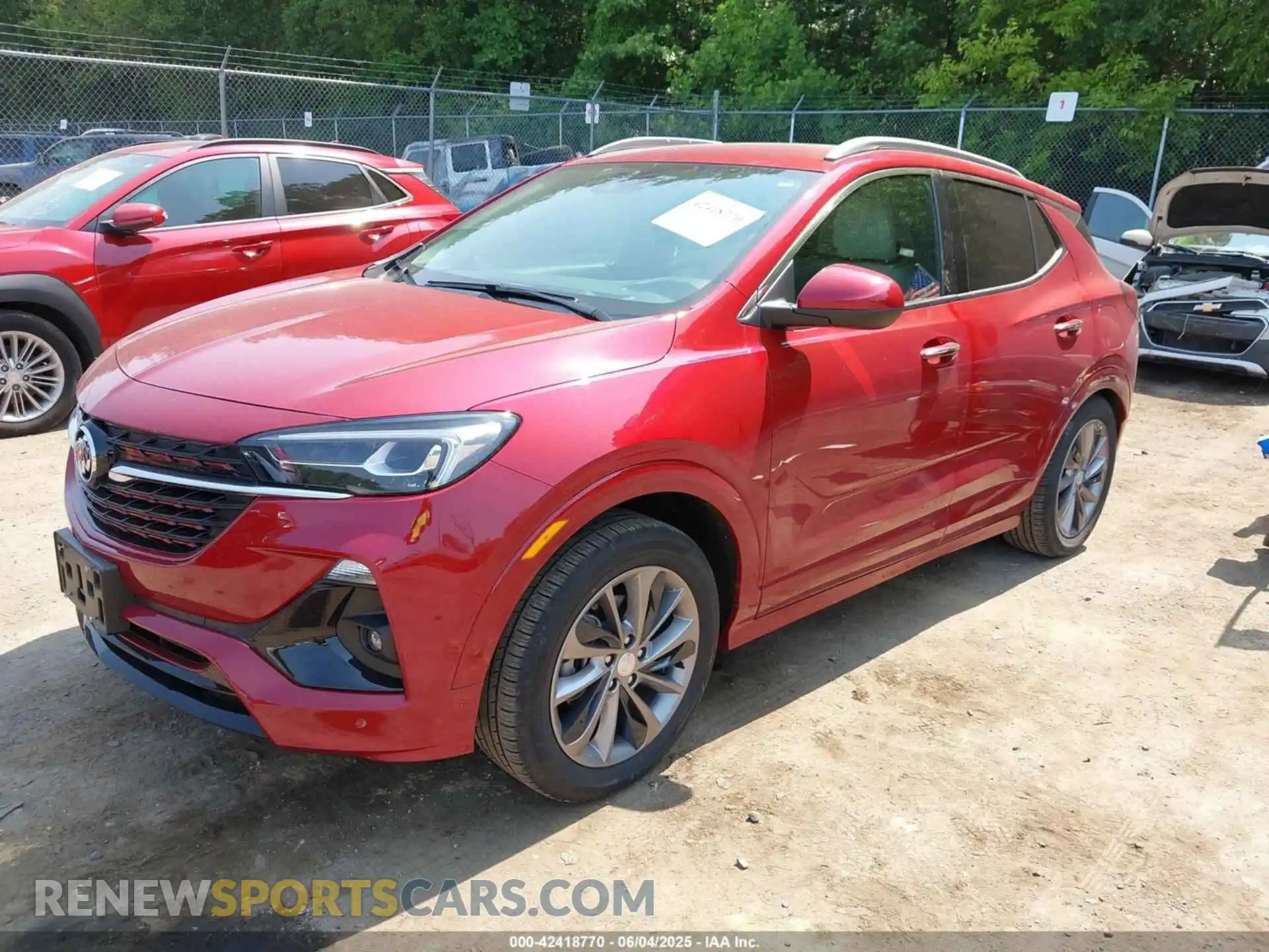 2 Фотография поврежденного автомобиля KL4MMFSL4MB112627 BUICK ENCORE GX 2021