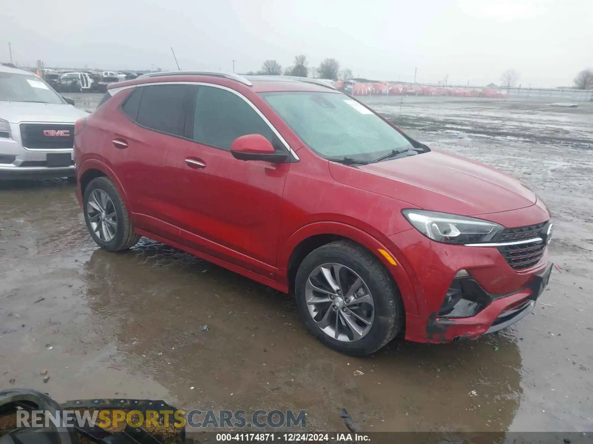 1 Photograph of a damaged car KL4MMFSL8MB081270 BUICK ENCORE GX 2021