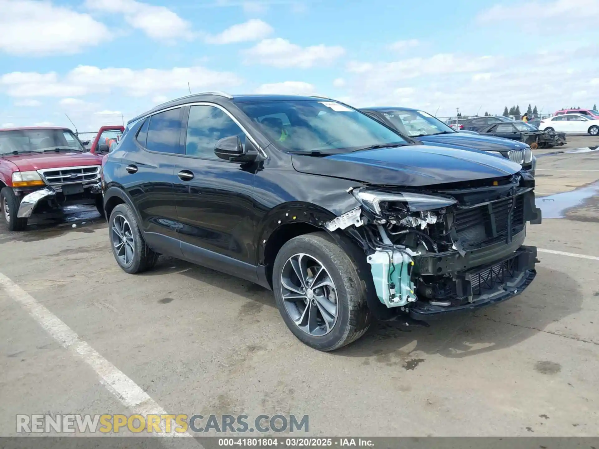 1 Photograph of a damaged car KL4MMGSL3MB154745 BUICK ENCORE GX 2021