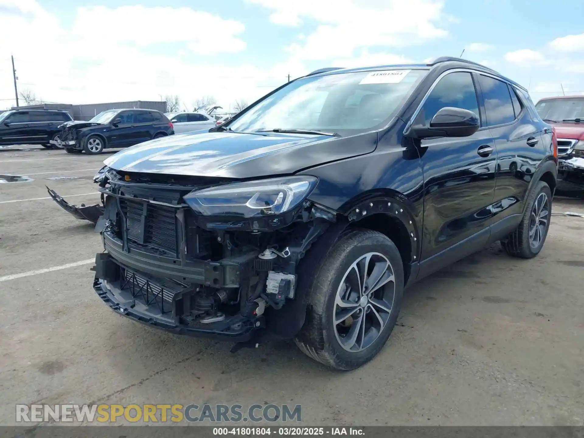 2 Photograph of a damaged car KL4MMGSL3MB154745 BUICK ENCORE GX 2021