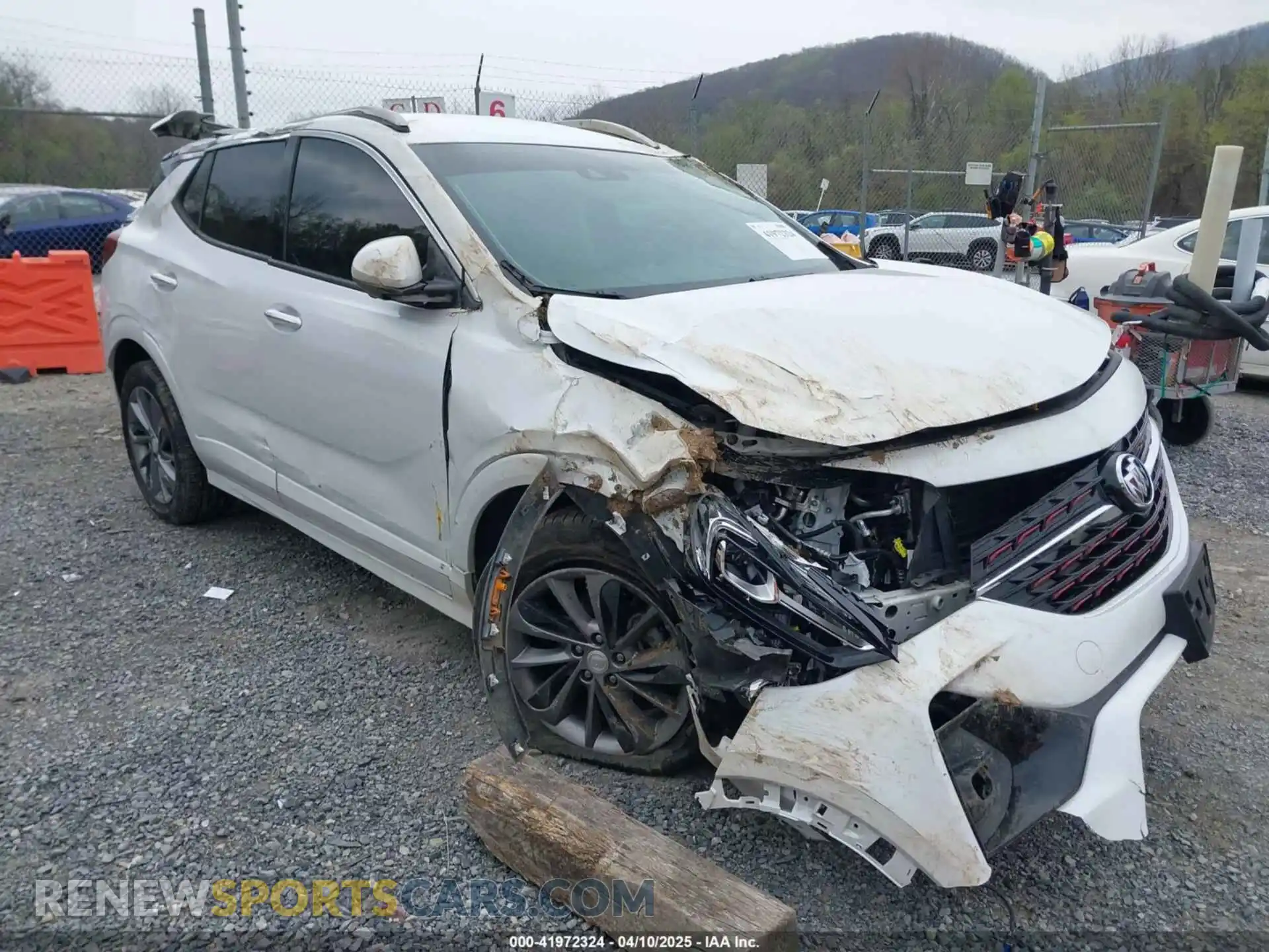 1 Photograph of a damaged car KL4MMGSL5MB039712 BUICK ENCORE GX 2021