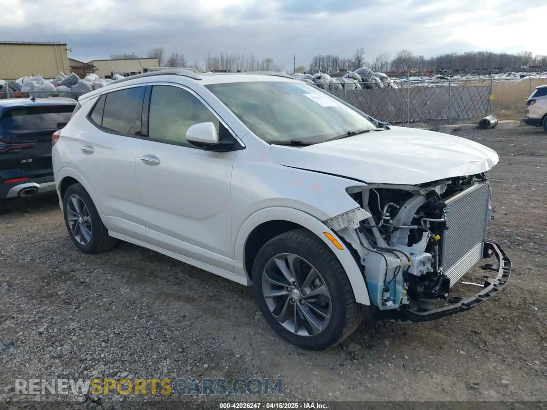 1 Photograph of a damaged car KL4MMGSL6MB038780 BUICK ENCORE GX 2021