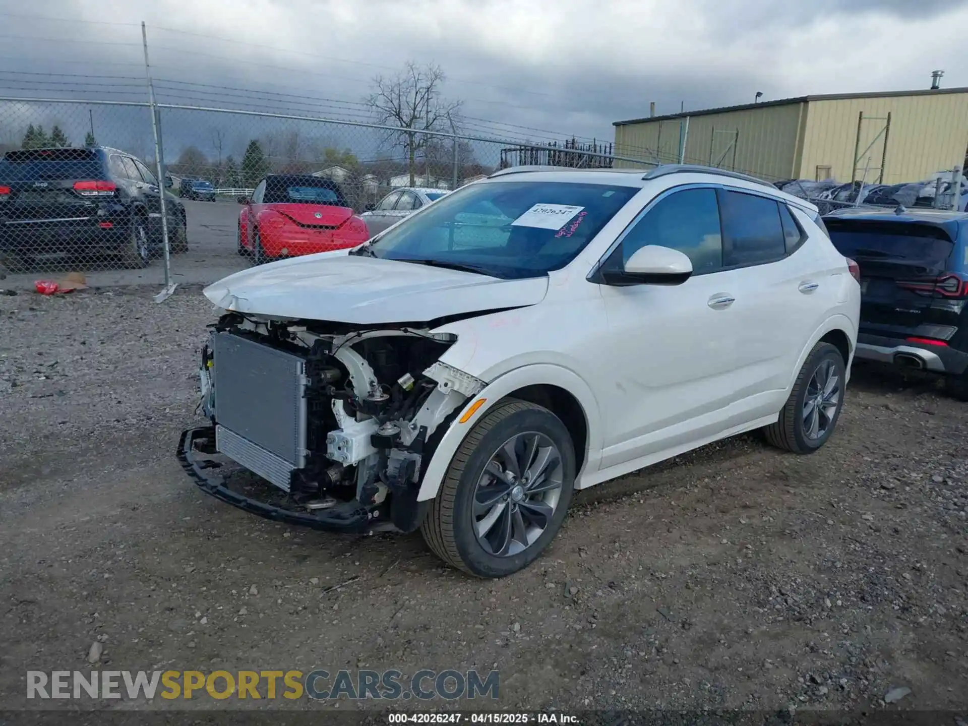 2 Photograph of a damaged car KL4MMGSL6MB038780 BUICK ENCORE GX 2021
