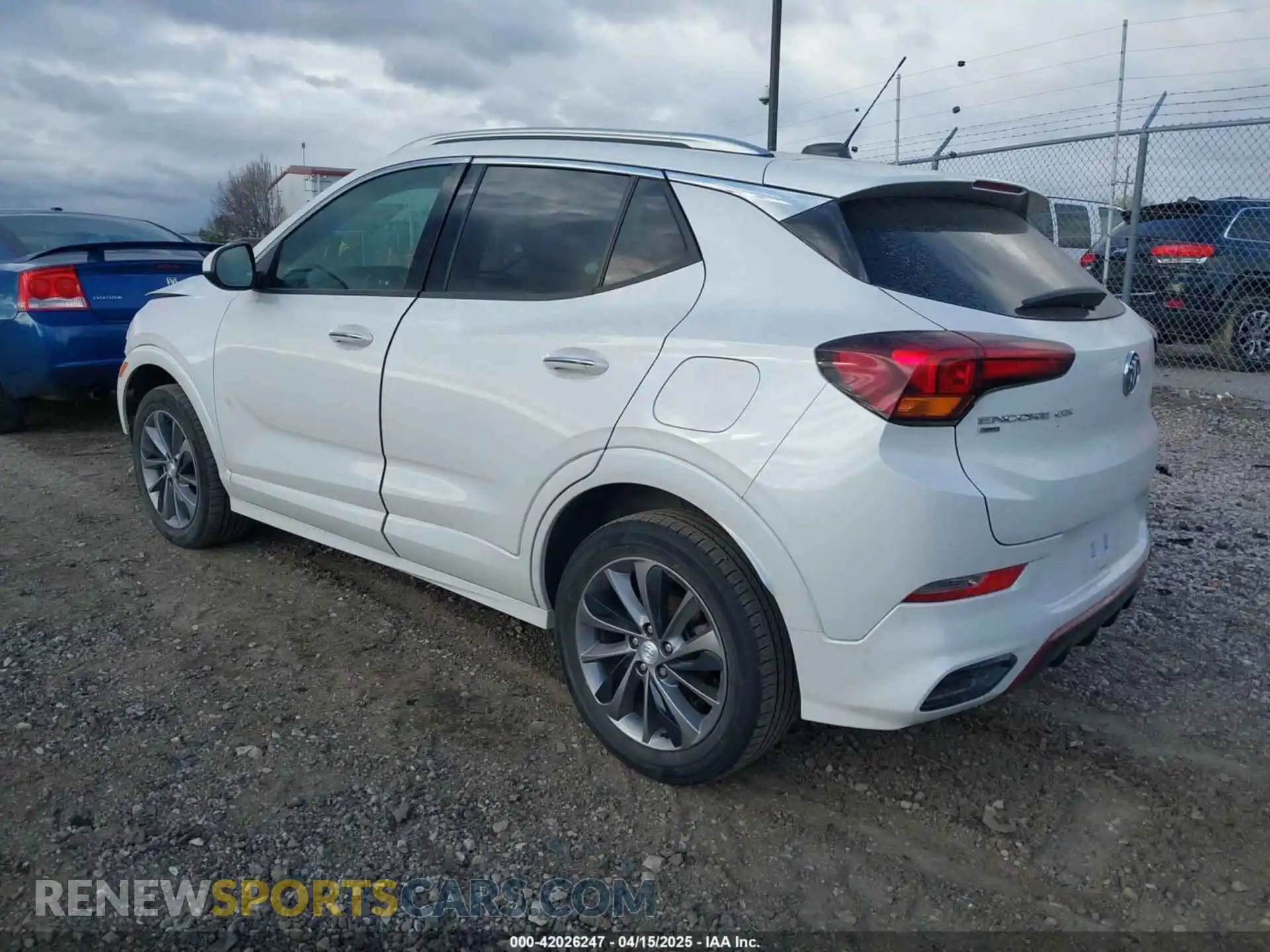 3 Photograph of a damaged car KL4MMGSL6MB038780 BUICK ENCORE GX 2021