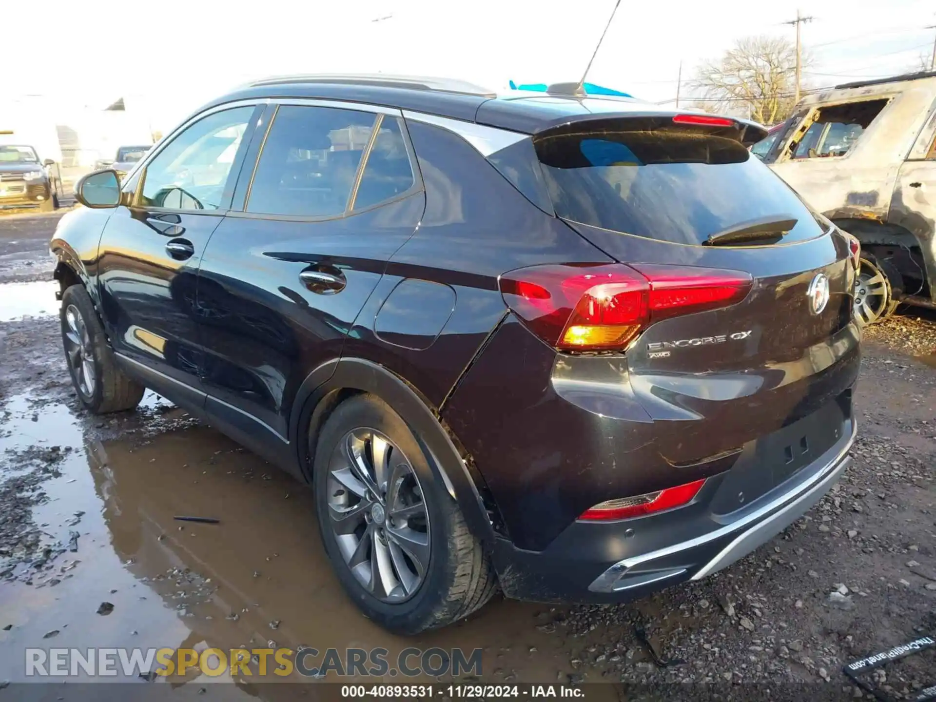 3 Фотография поврежденного автомобиля KL4MMGSL6MB119892 BUICK ENCORE GX 2021