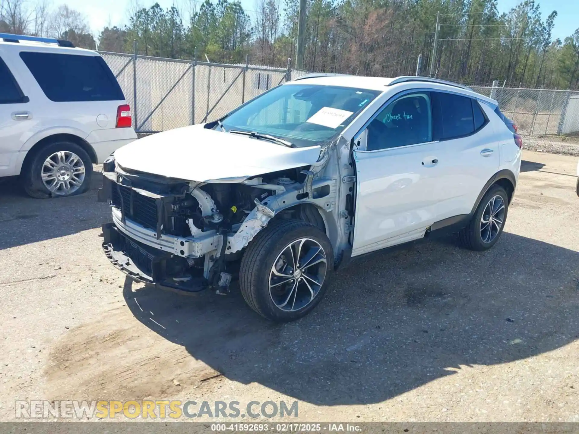 2 Photograph of a damaged car KL4MMGSL9MB163675 BUICK ENCORE GX 2021