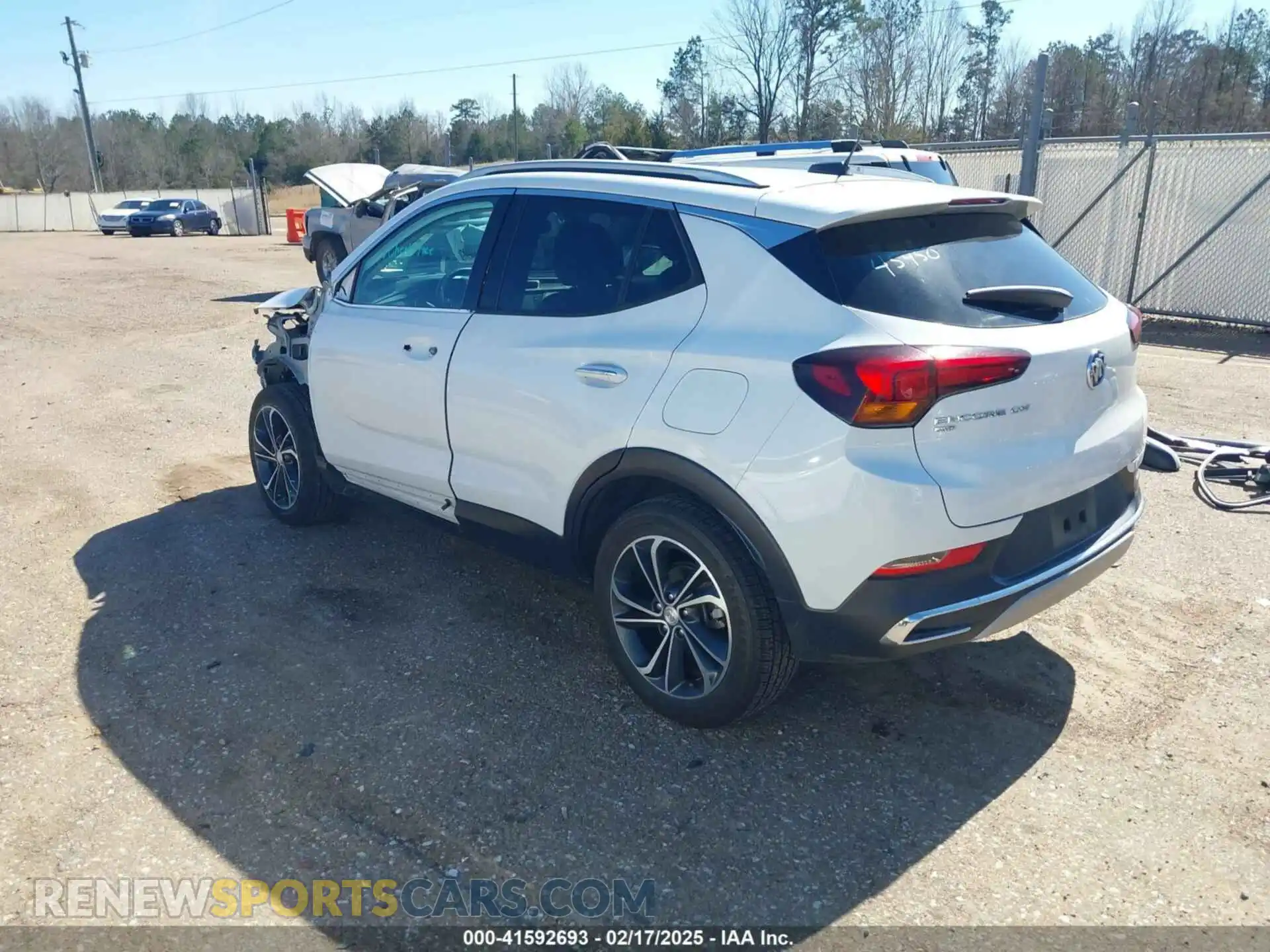 3 Photograph of a damaged car KL4MMGSL9MB163675 BUICK ENCORE GX 2021