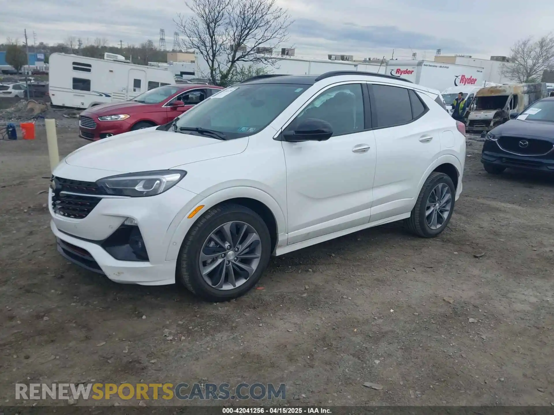 2 Photograph of a damaged car KL4MMGSLXMB182638 BUICK ENCORE GX 2021